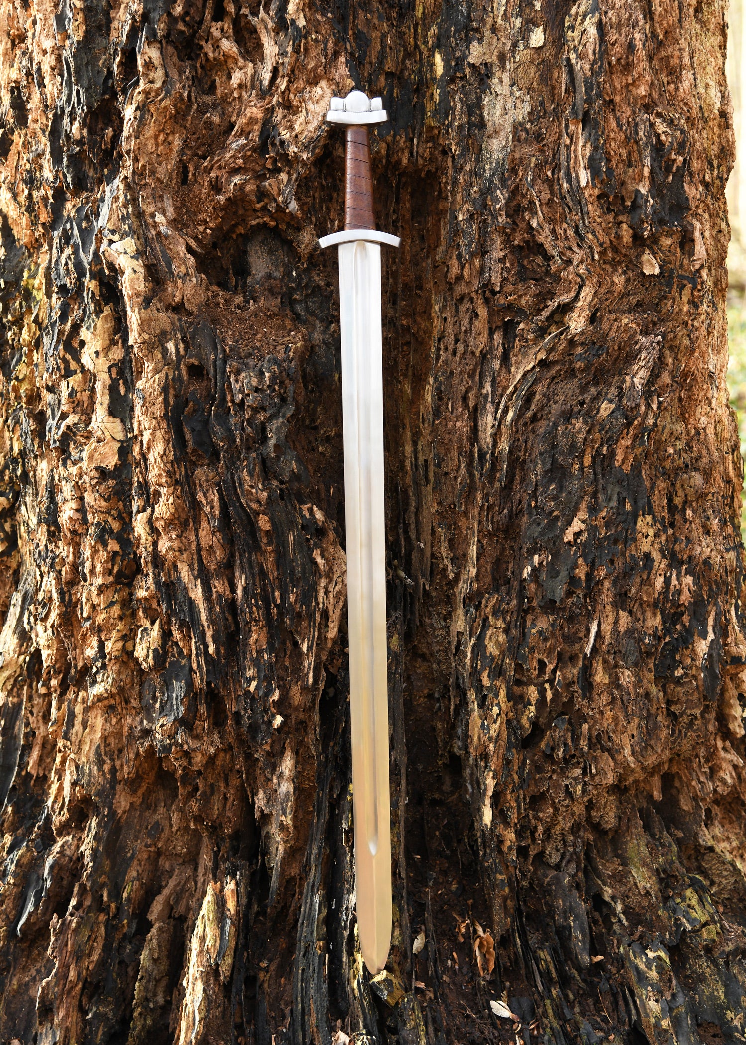 Imagen única de: Espada Vikinga Temprana Godfred Con Vaina, Combate Categoría-B Categoría-B