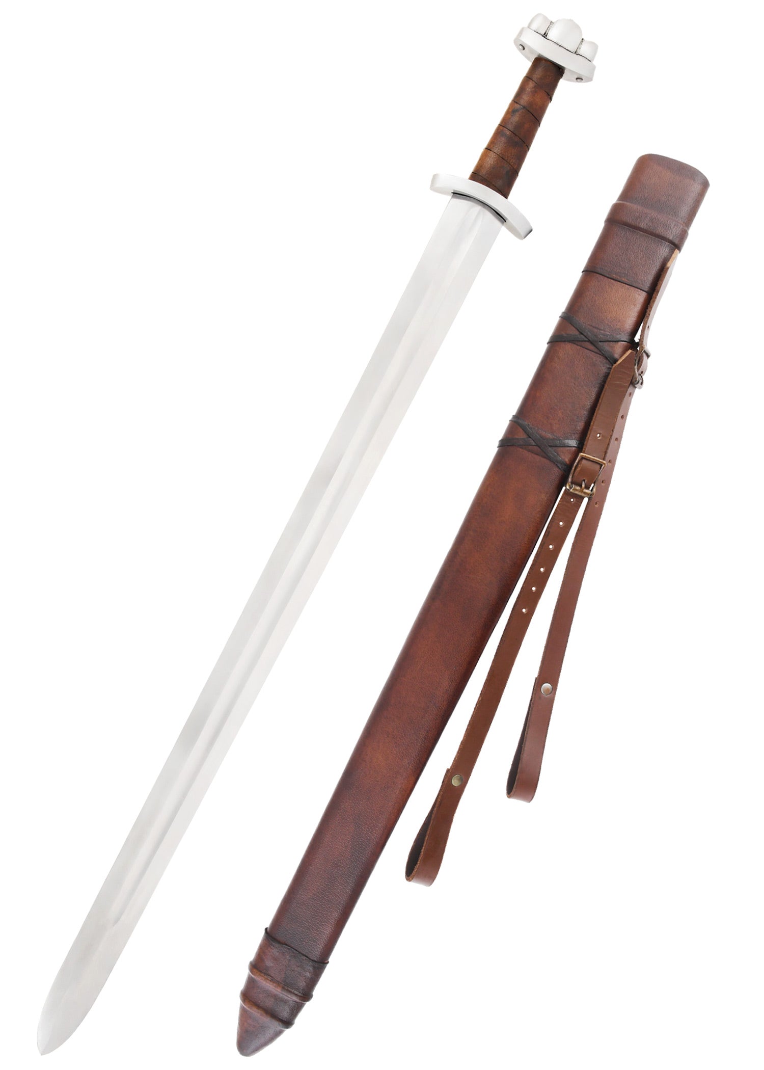Imagen única de: Espada Vikinga Temprana Godfred Con Vaina , Categoría-C