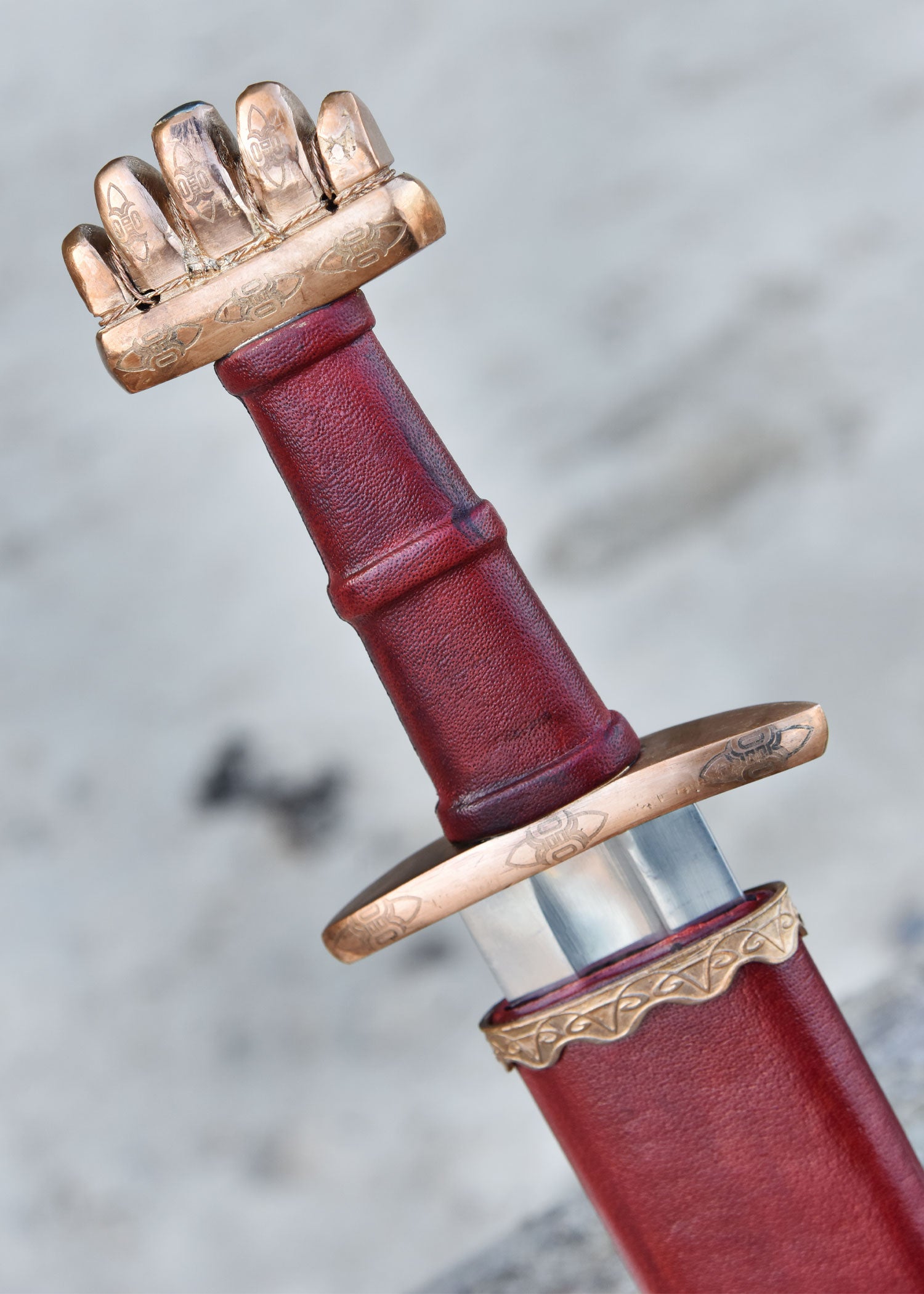 Imagen única de: Espada Vikinga De Vestre Berg (Oslo) Con Vaina, Tipo Petersen O, Siglo X. Categoría-B