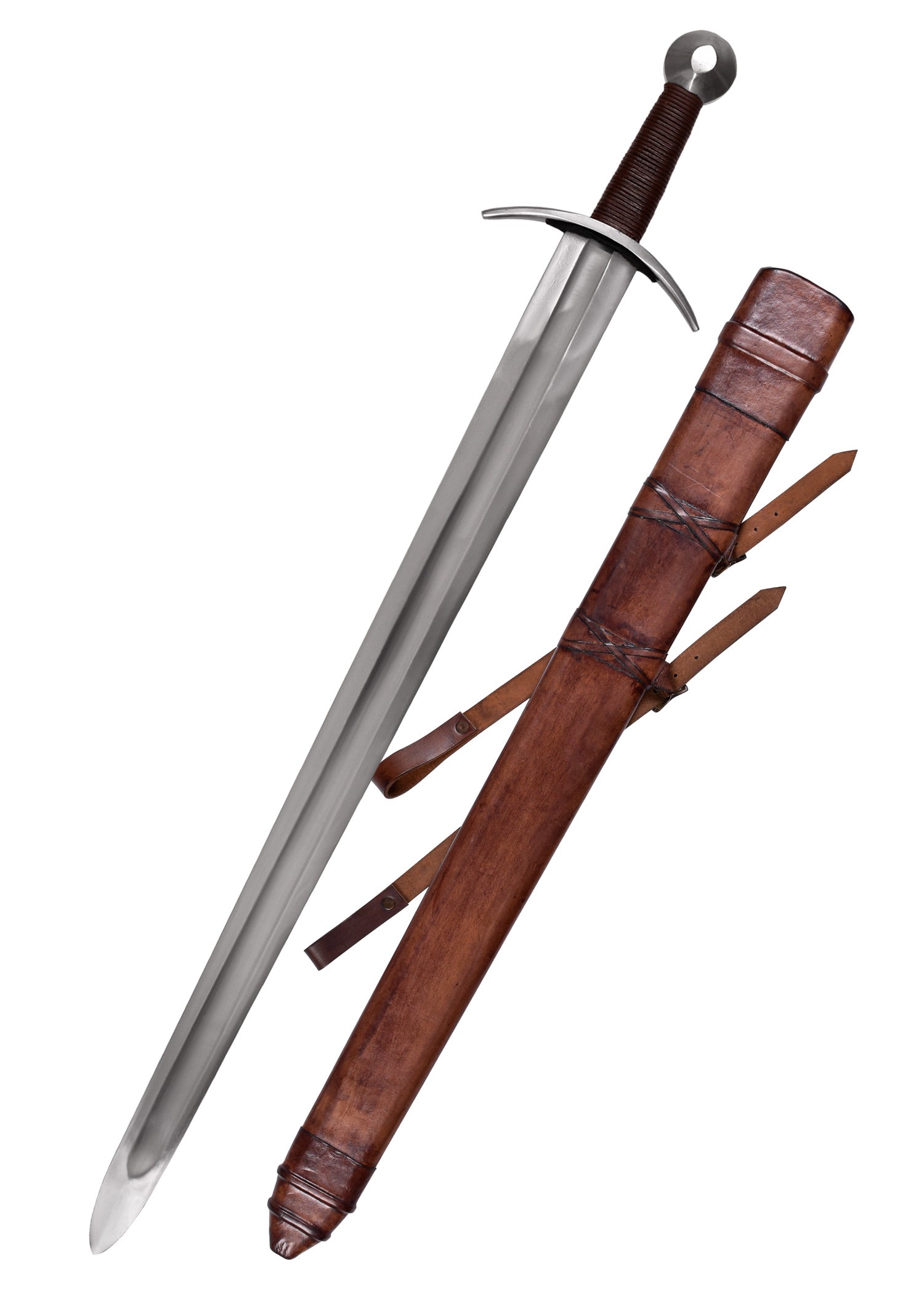 Imagen única de: Espada Cruzada Medieval Con Vaina. Categoría-B