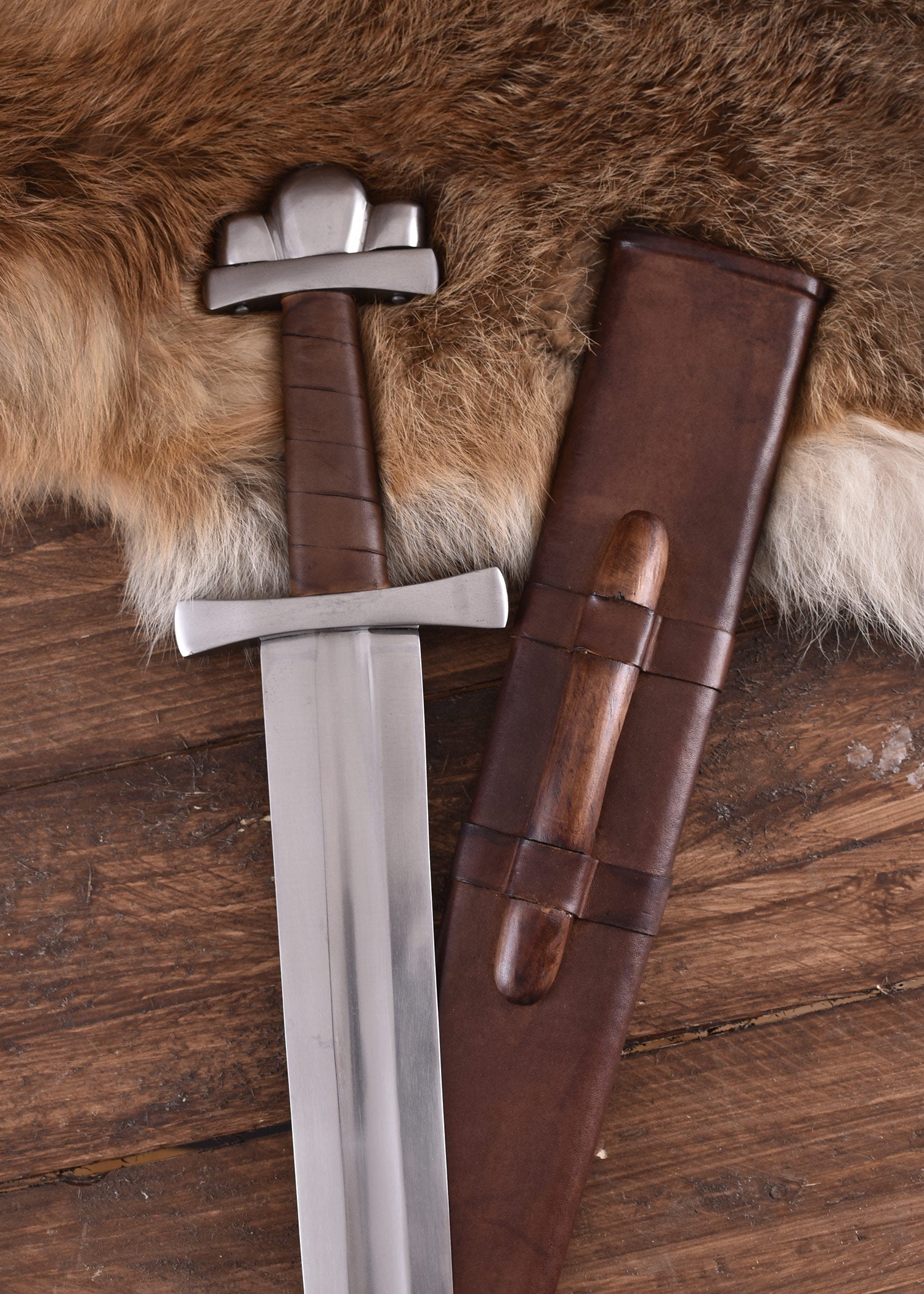 Imagen única de: Espada Vikinga, Siglo X, Espada De Combate Categoría-B Categoría-B