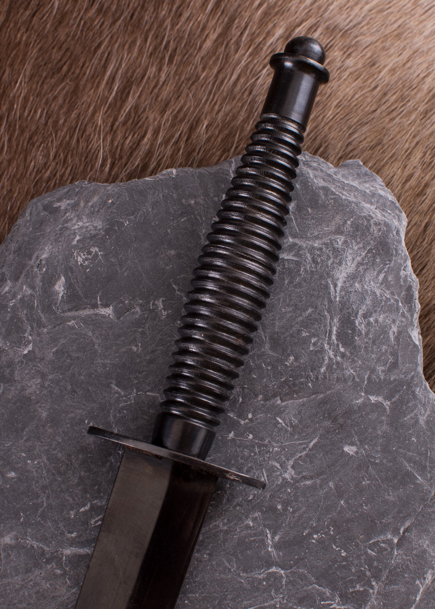 Cuchillo De Mando Acero Carbono - Tienda Medieval.