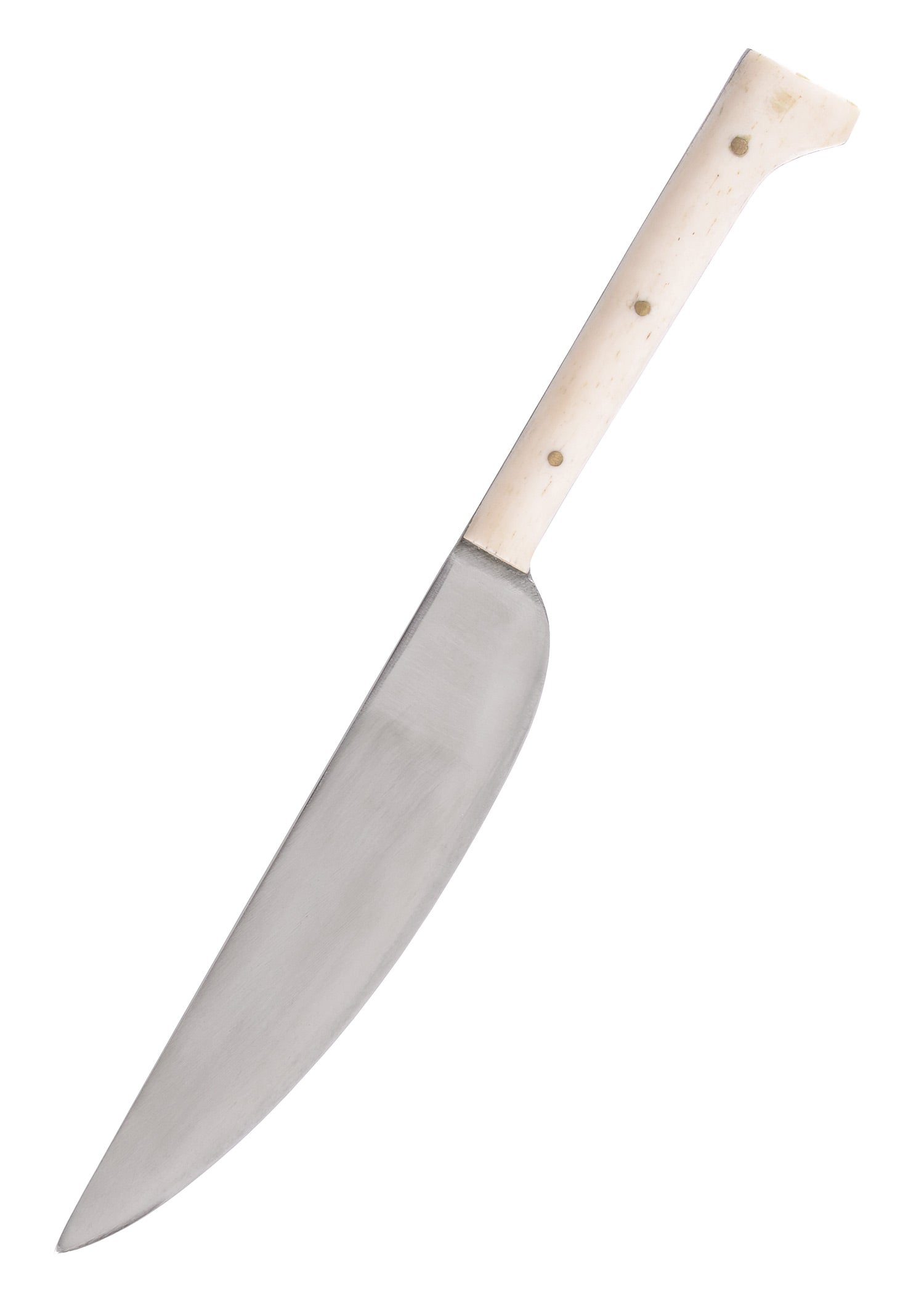 Imagen 1 - Cuchillo Con Funda De Cuero Marrón, Aprox. 23 Cm.