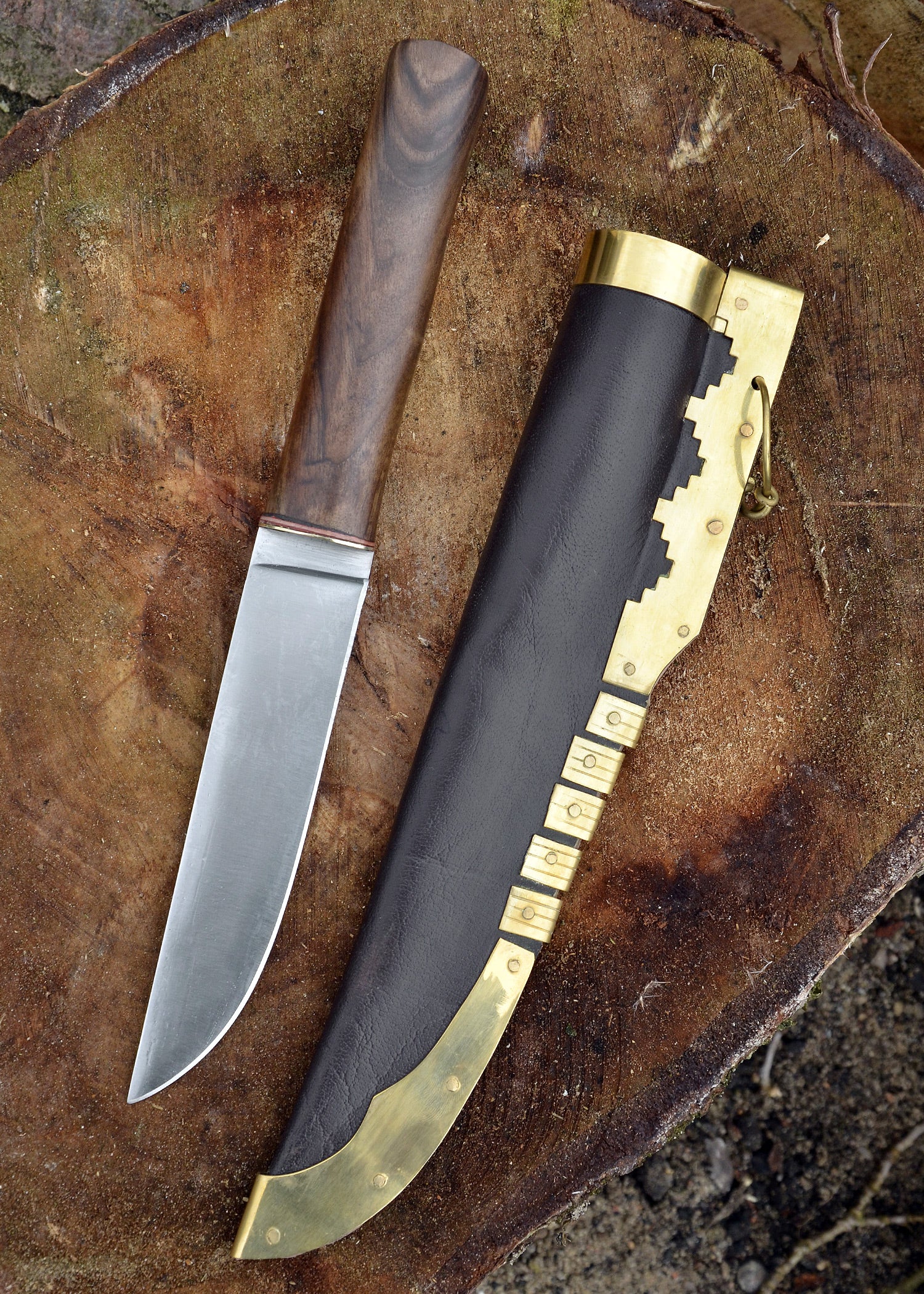 Imagen 2 - Cuchillo Saxo Vikingo Tipo 1, Aprox. 28 Cm.