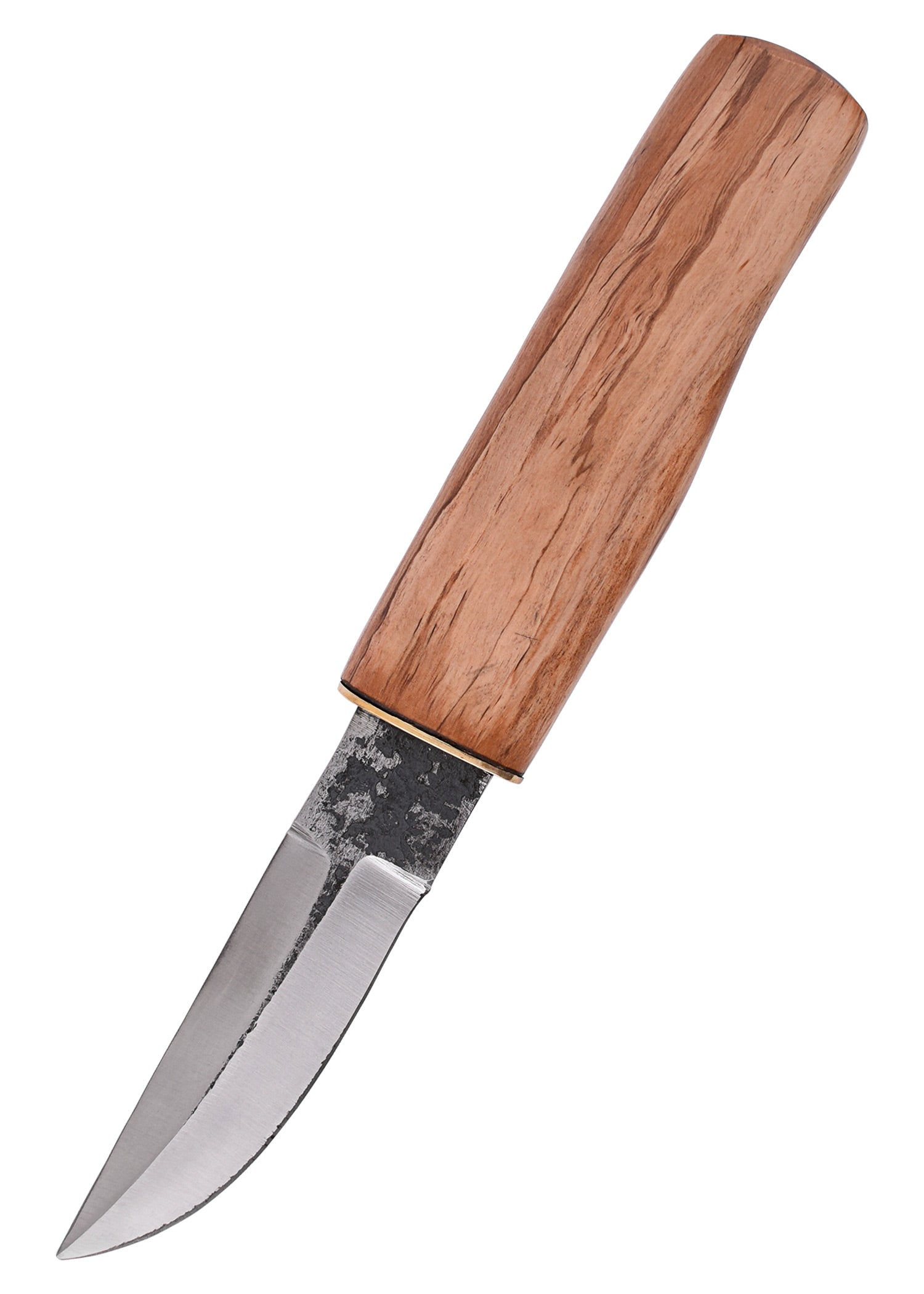 Imagen 1 - Cuchillo Medieval Con Mango De Madera Y Funda De Cuero.