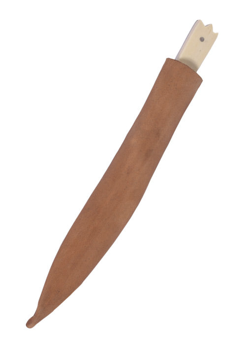 Imagen 2 - Cuchillo De Comedor Con Mango De Hueso, 19 Cm Con Funda