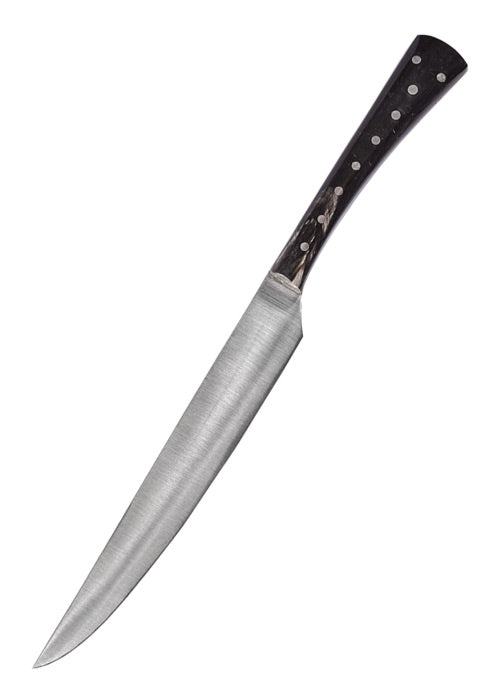 Imagen 1 - Cuchillo De Comedor Con Mango De Asta, 23,5 Cm Con Funda