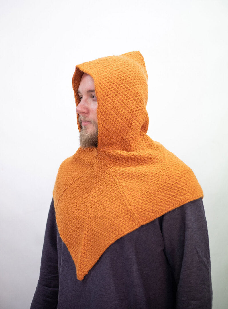 Imagen única de: Capucha De Lana Tejida Asbjorn