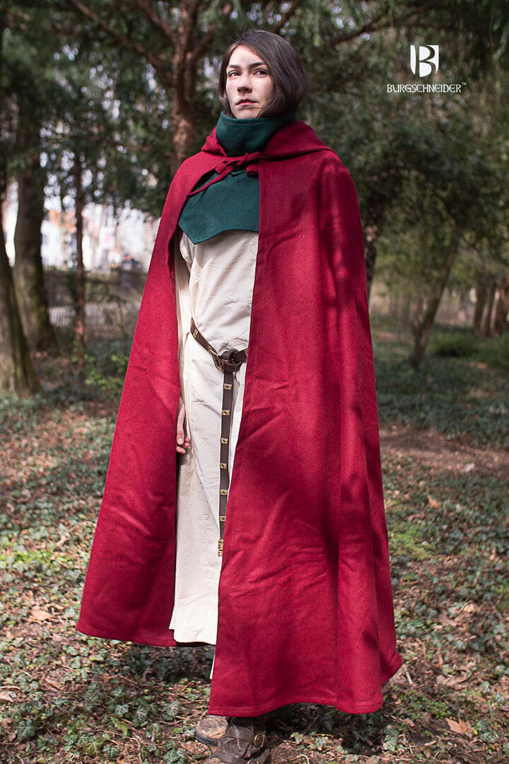 Imagen única de: Capa De Lana Con Capucha Hibernus
