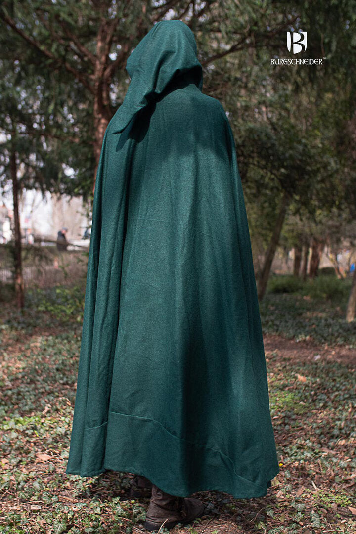 Imagen única de: Capa De Lana Con Capucha Hibernus