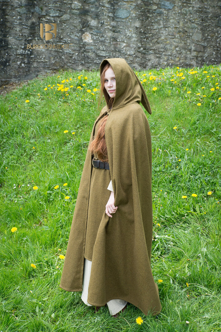 Imagen única de: Capa De Lana Con Capucha Hibernus