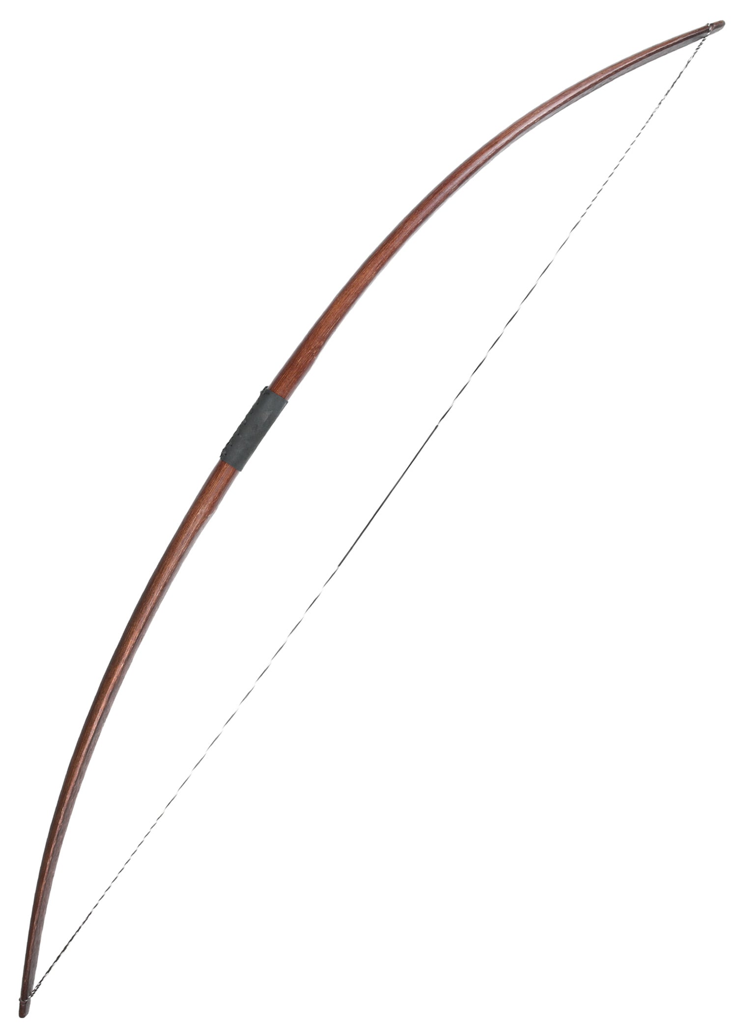 Imagen única de: Arco Largo Agincourt 70 Pulgadas, Sujetador, Marrón Oscuro, Incluye Cuerda