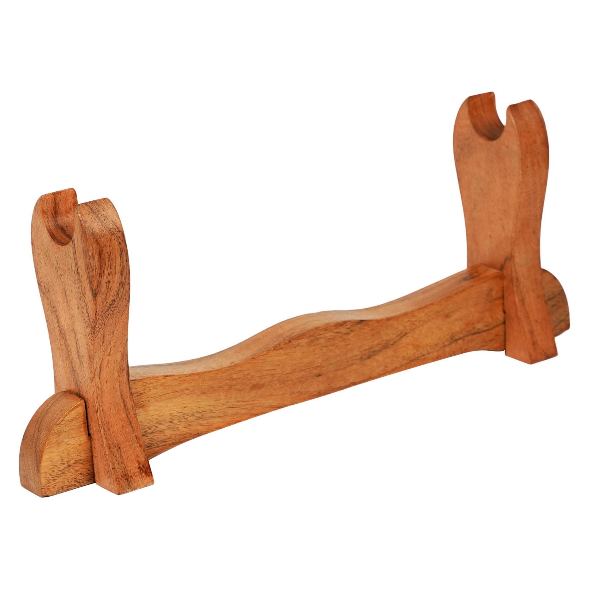 Imagen única de: Soporte de Madera para Espada Mythrojan (pequeño) "simple &amp; Portátil"