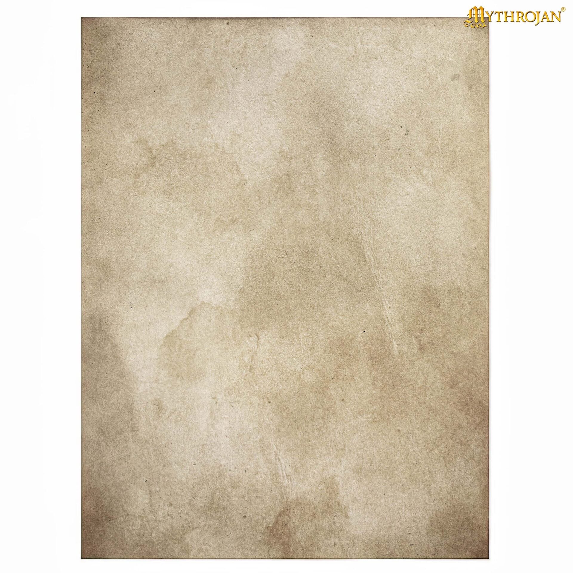 Imagen única de: Papel de Escritura Medieval - Pergamino Natural 5x7 Pulgadas | 1 Pc