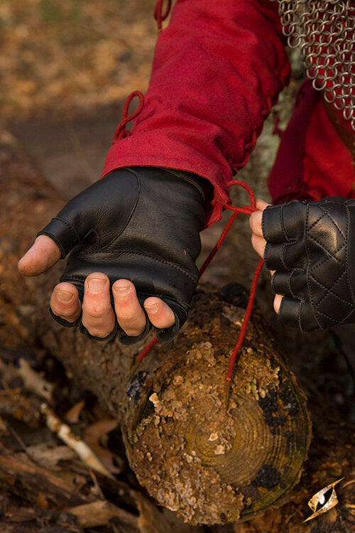 Imagen única de: Guantes Celtas Cuero