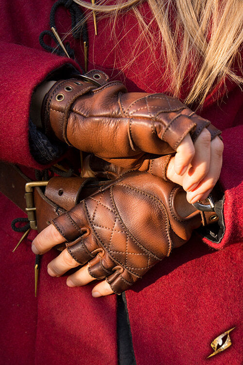 Imagen única de: Guantes Celtas Cuero