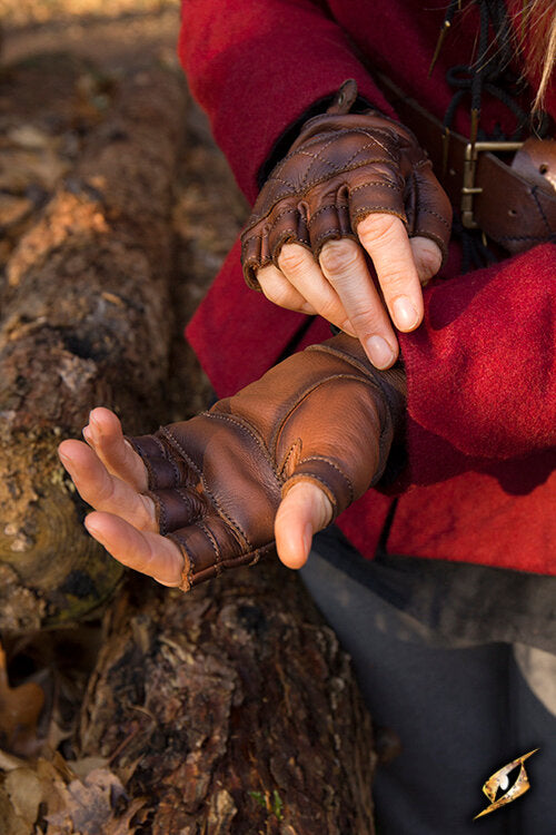 Imagen única de: Guantes Celtas Cuero