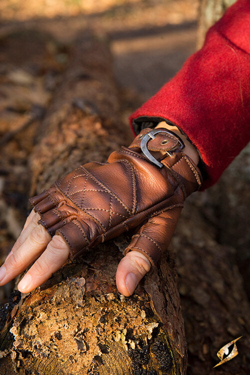 Imagen única de: Guantes Celtas Cuero