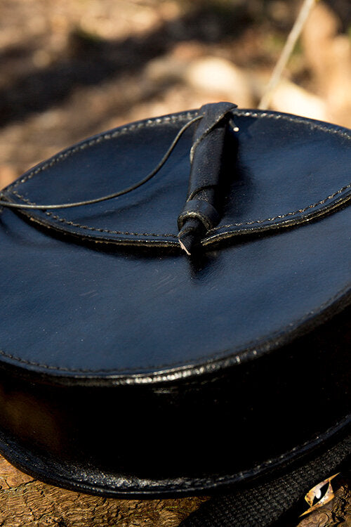 Imagen única de: Bolso Redondo De Piel