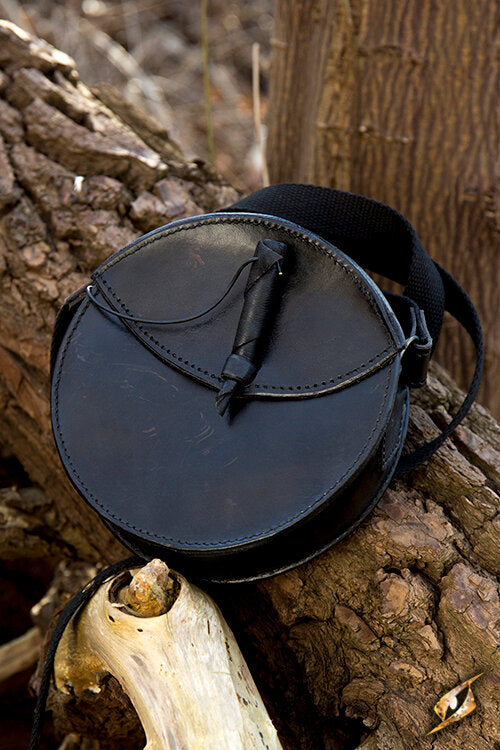 Imagen única de: Bolso Redondo De Piel
