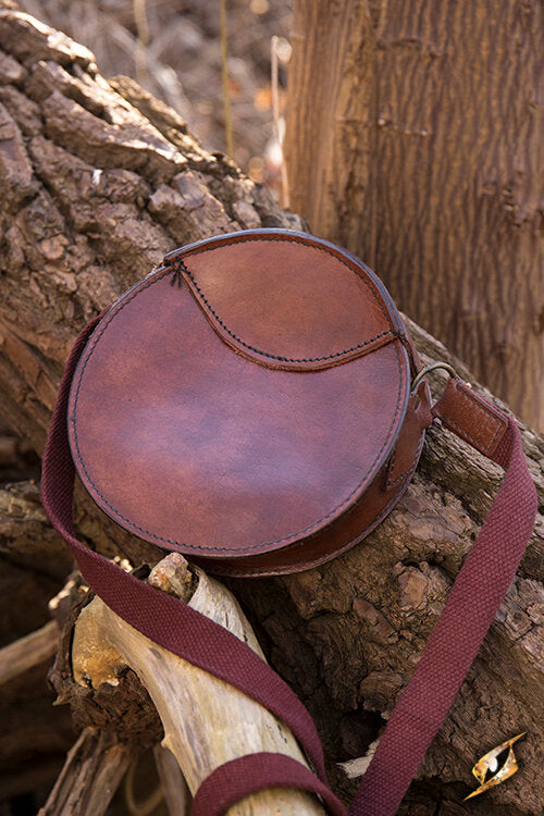 Imagen única de: Bolso Redondo De Piel