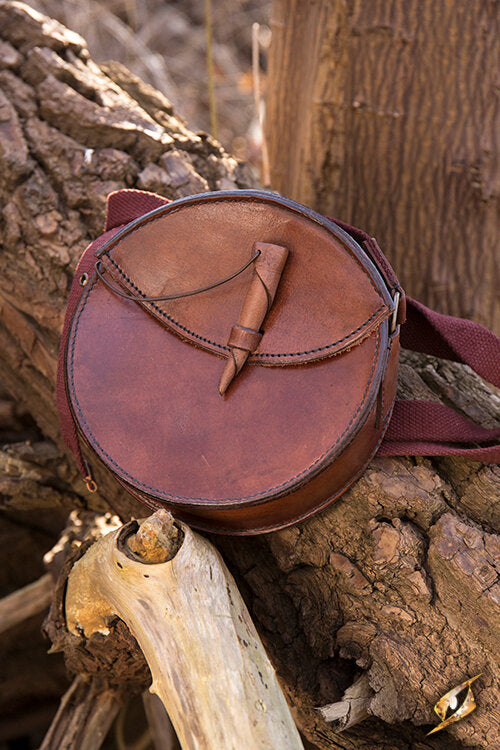 Imagen única de: Bolso Redondo De Piel