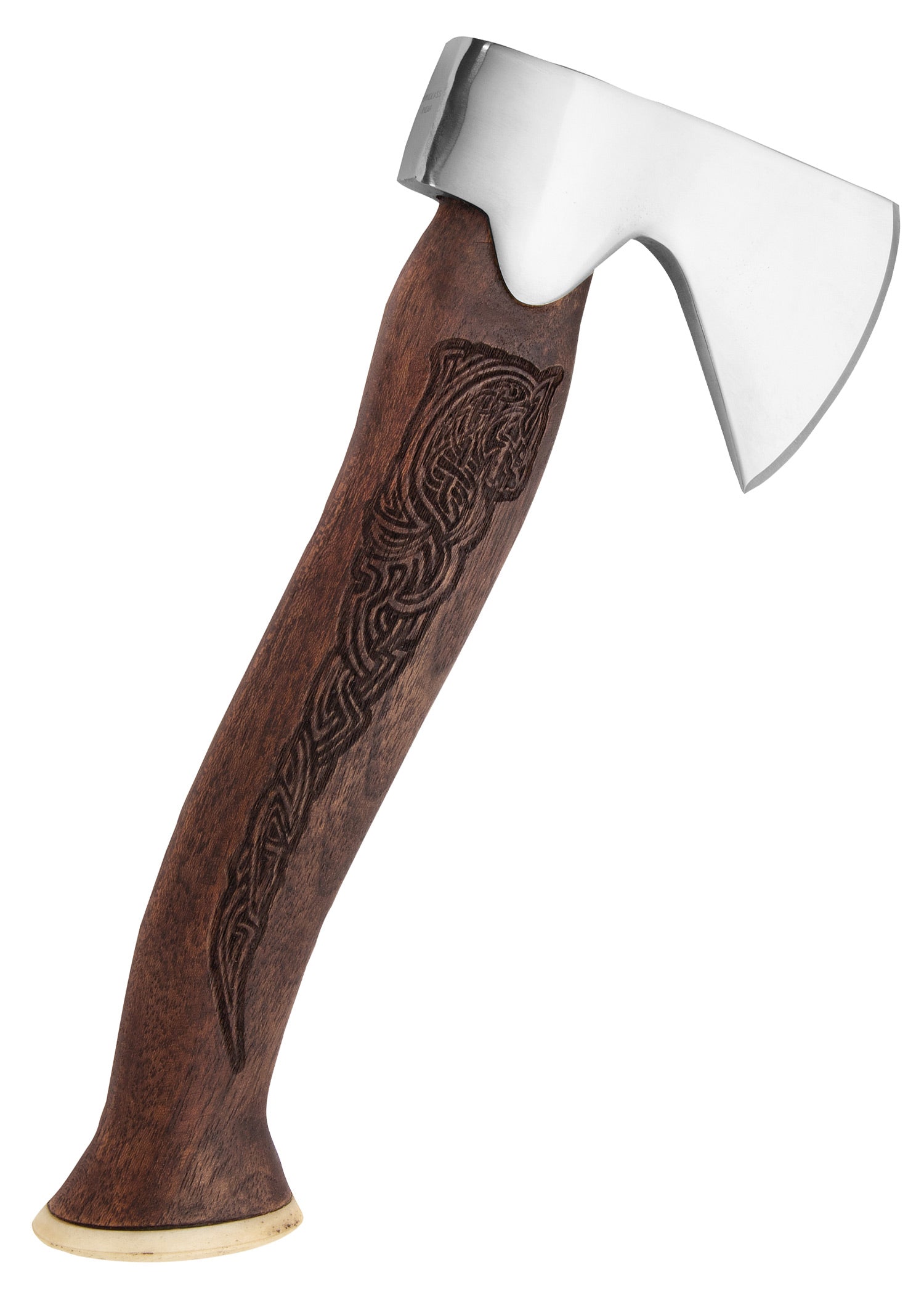 Imagen única de: Hacha De Mano Vikinga Pequeña, Decorada