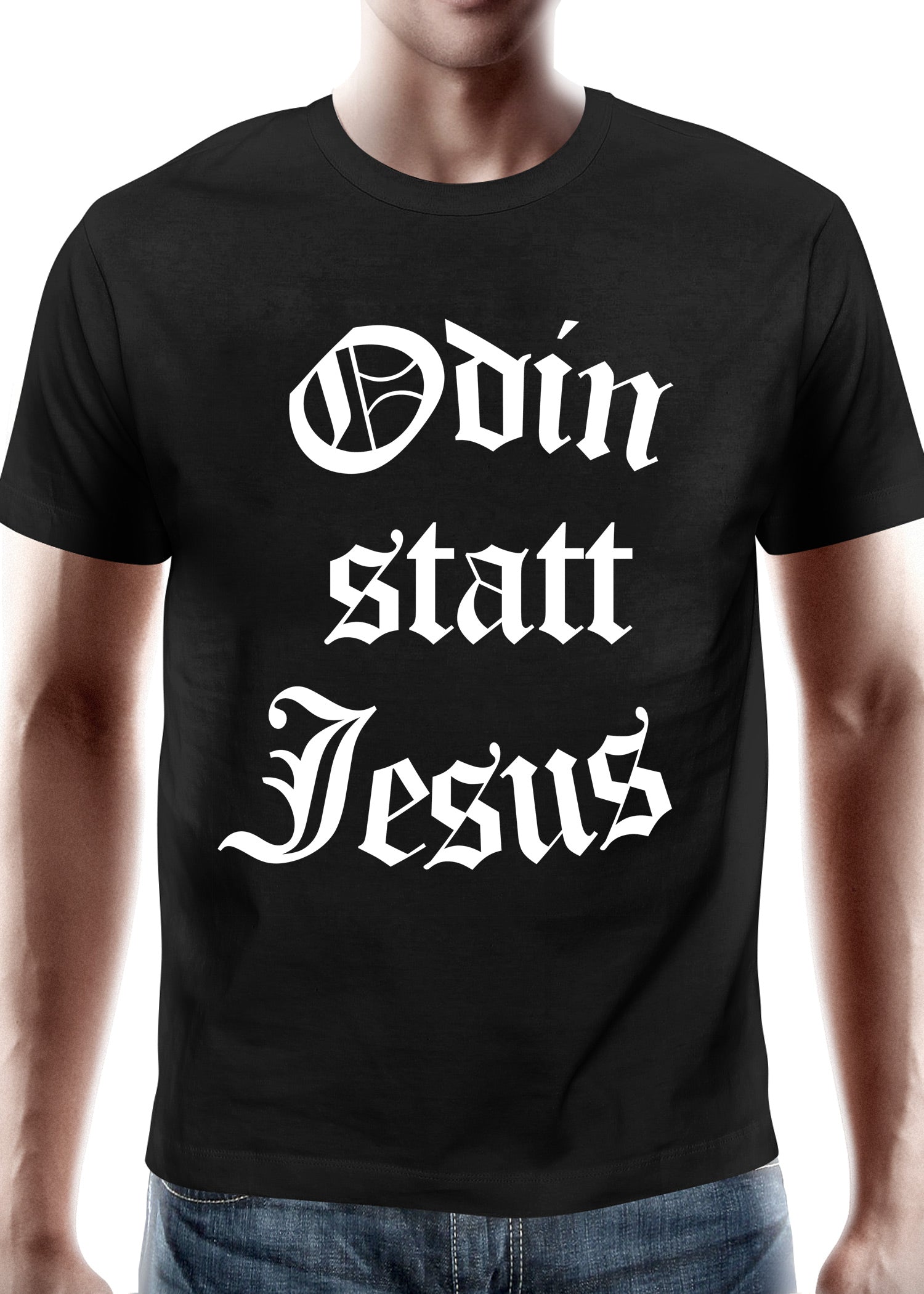 Imagen 1 - Camiseta Odín En Lugar De Jesús