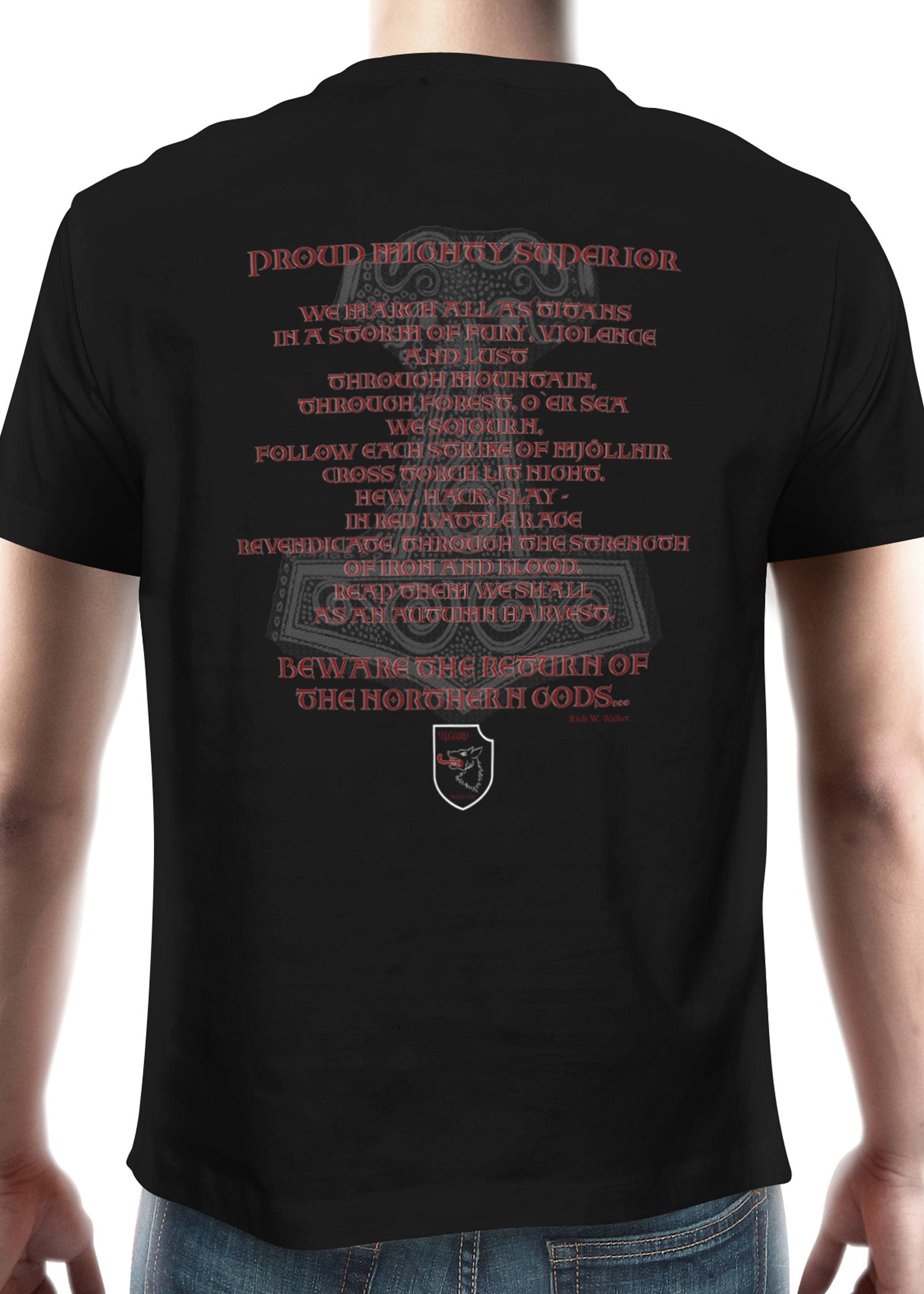 Imagen única de: Camiseta Cuidado Con El Regreso De... Thor