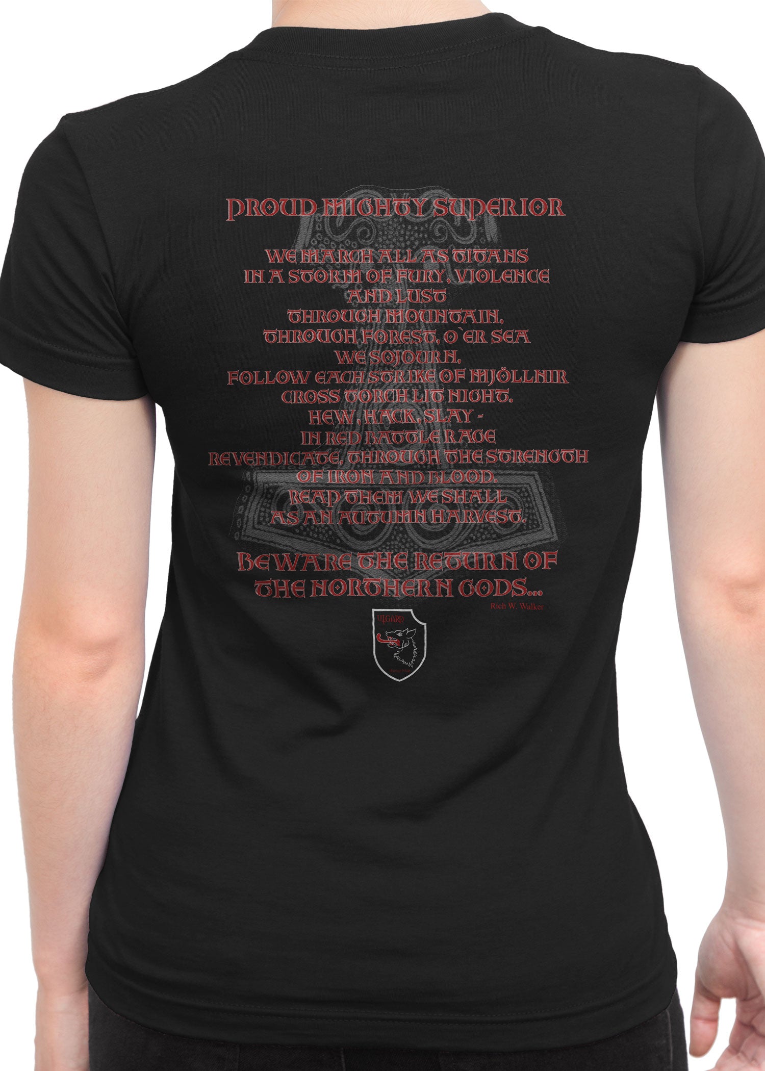 Imagen única de: Camisa Femenina: Cuidado Con El Regreso De... Thor