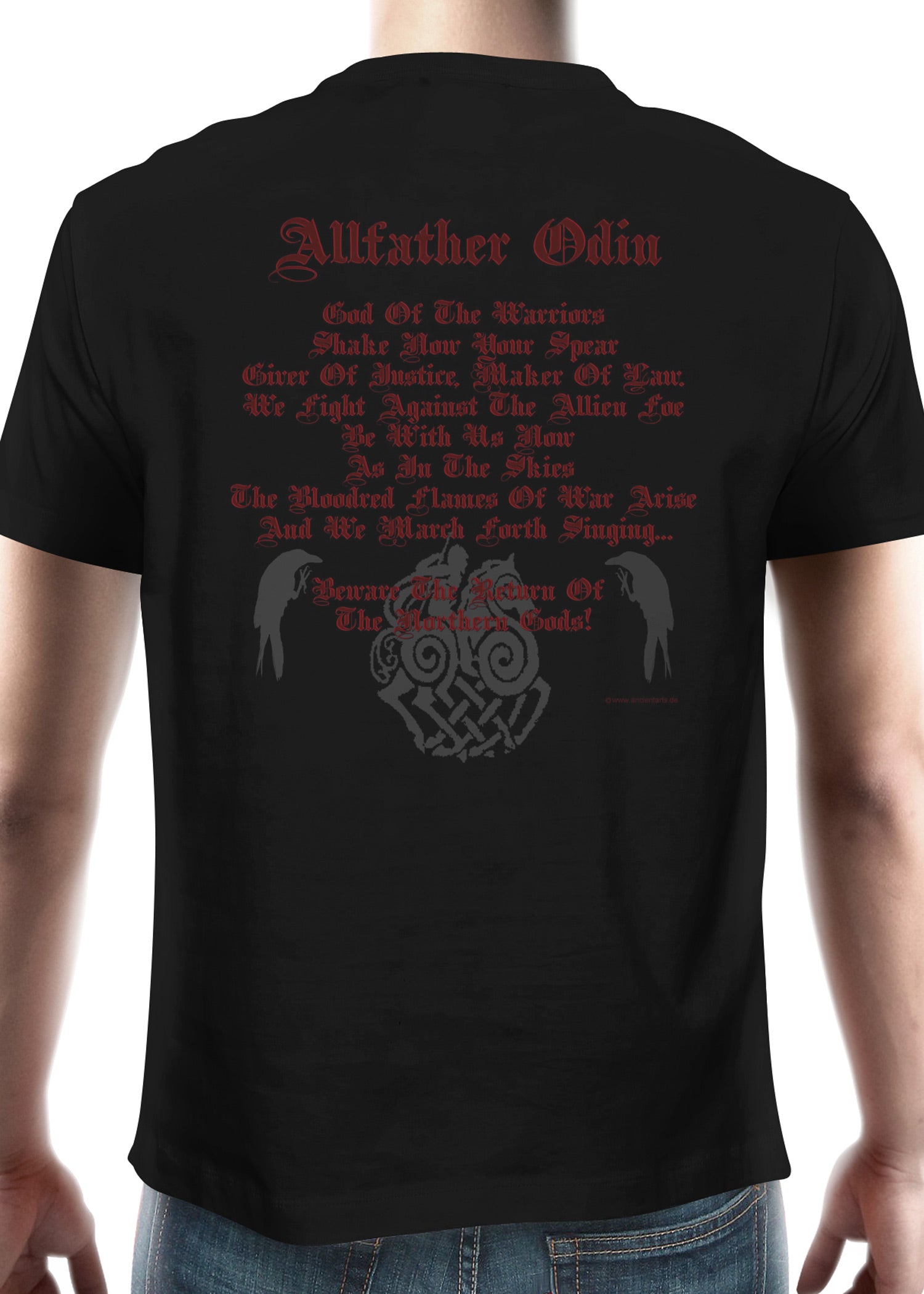 Imagen única de: Camiseta Cuidado Con El Regreso De... Odin