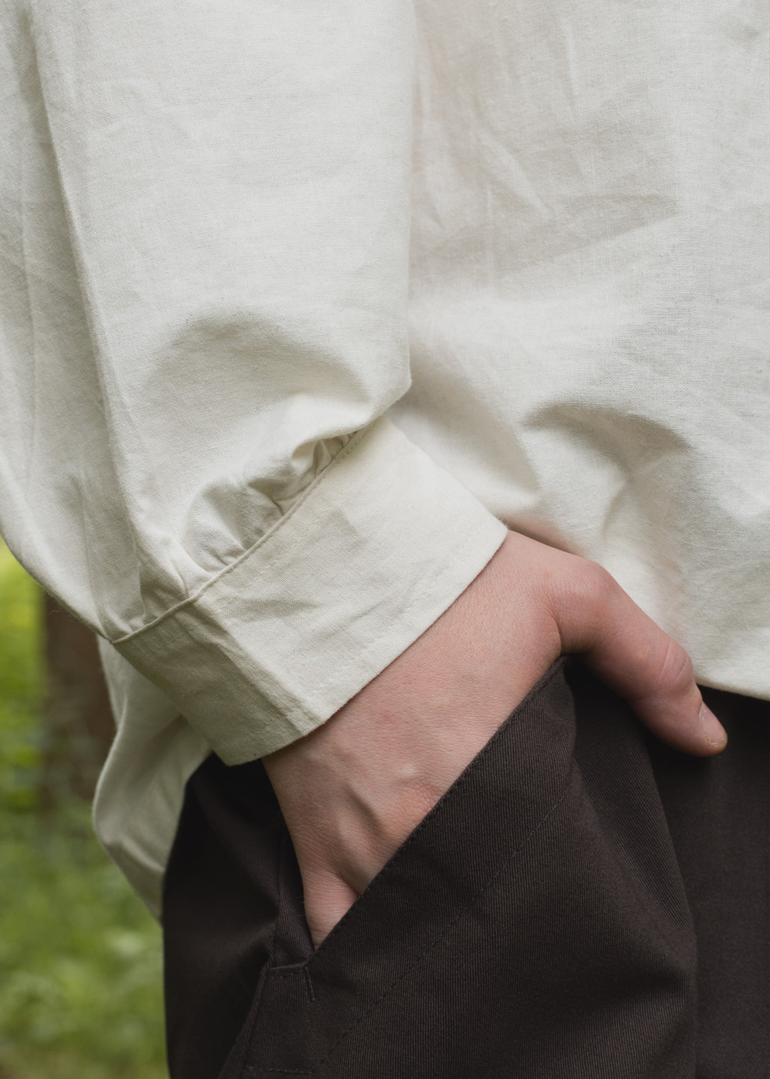 Imagen única de: Camisa Medieval Ludwig, Natural