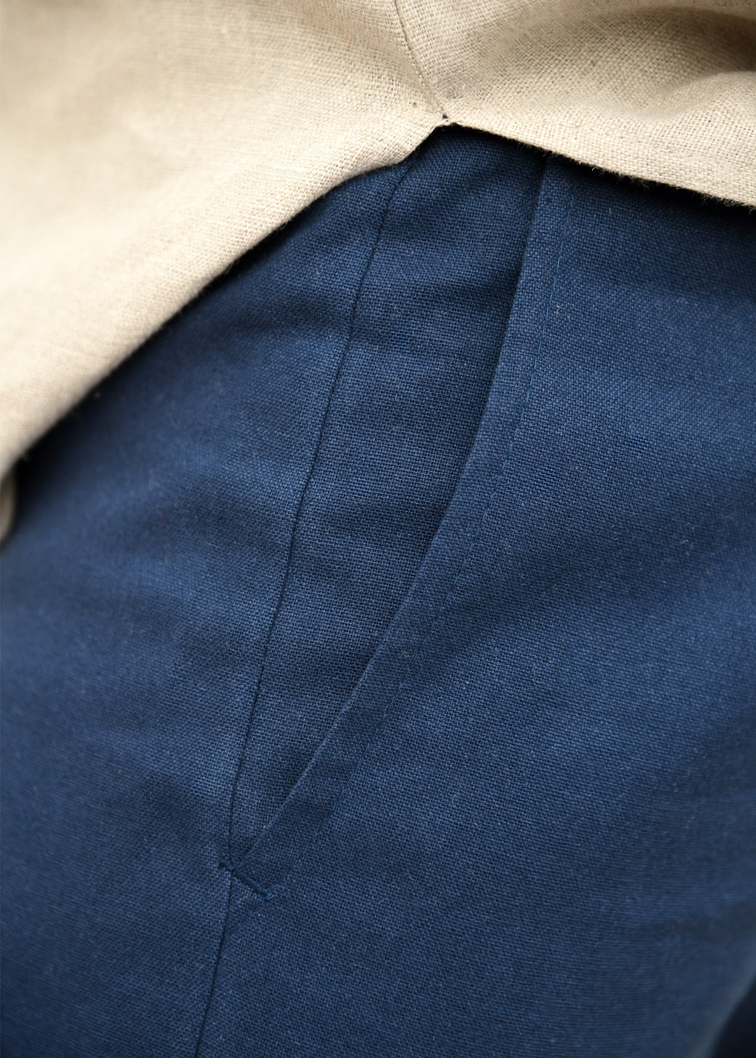 Imagen única de: Pantalón Medieval Sencillo Hagen, Azul