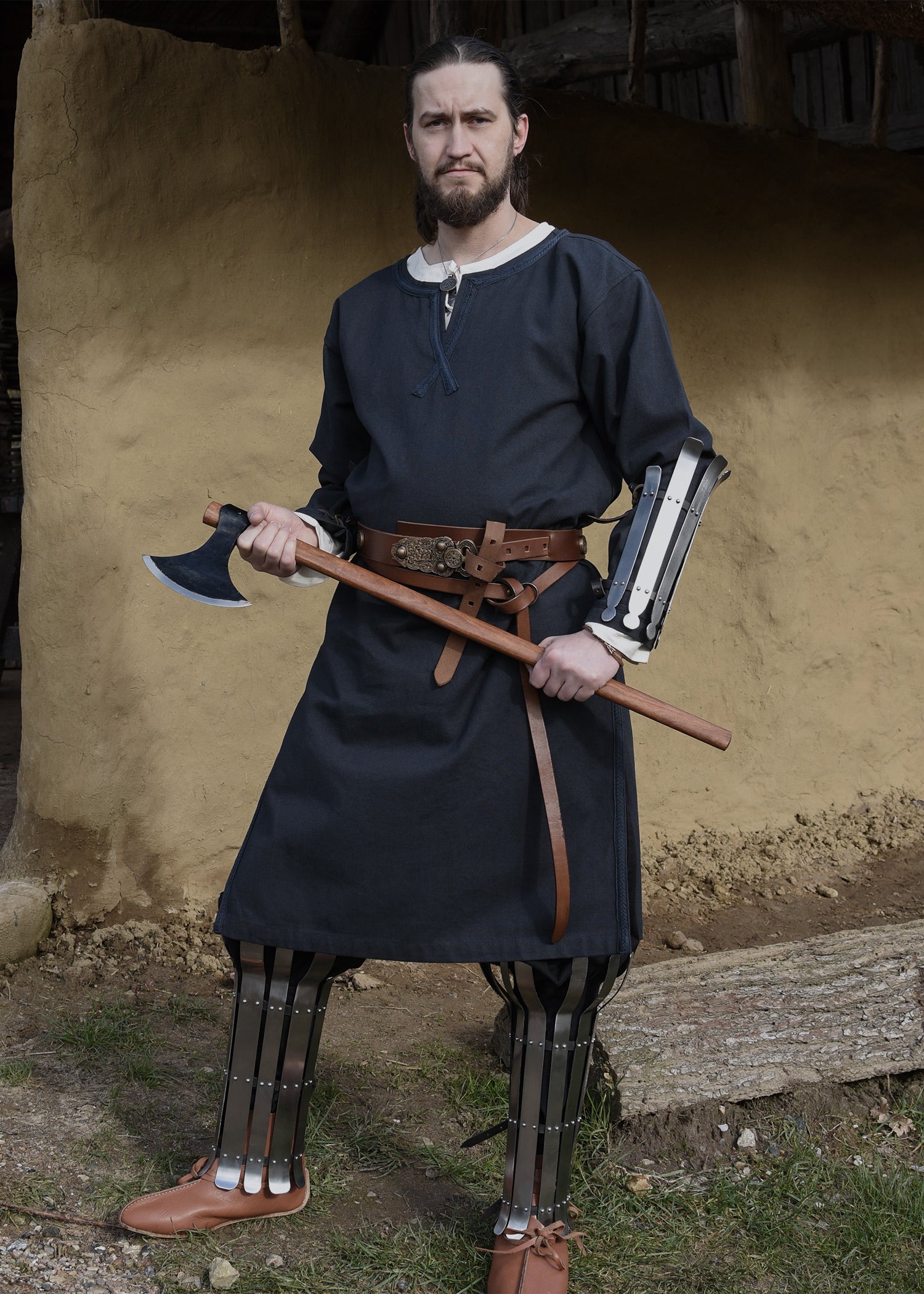 Imagen única de: Cinturón Sutton Hoo De Piel