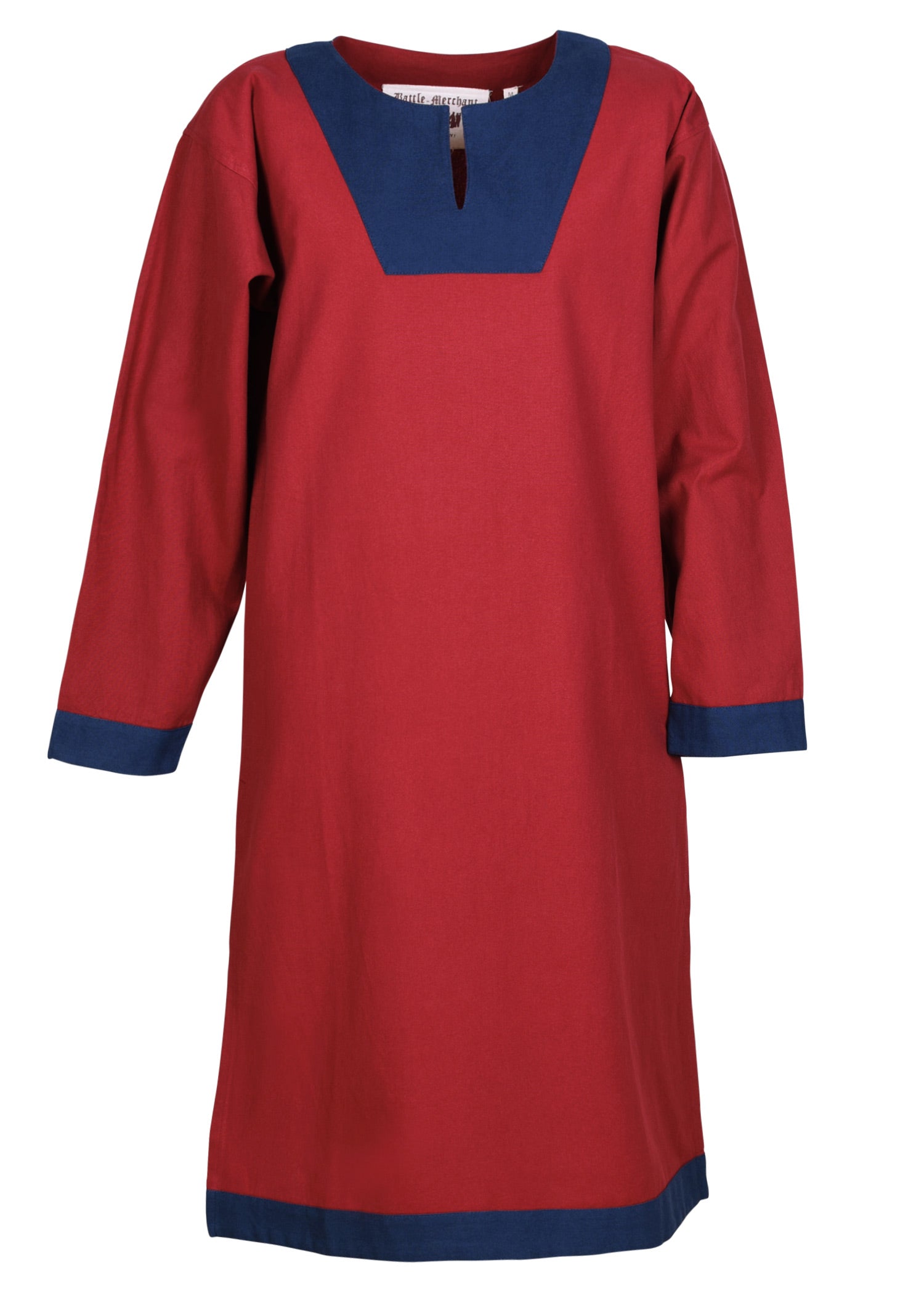 Imagen única de: Túnica Medieval Vallentin, Rojo/azul