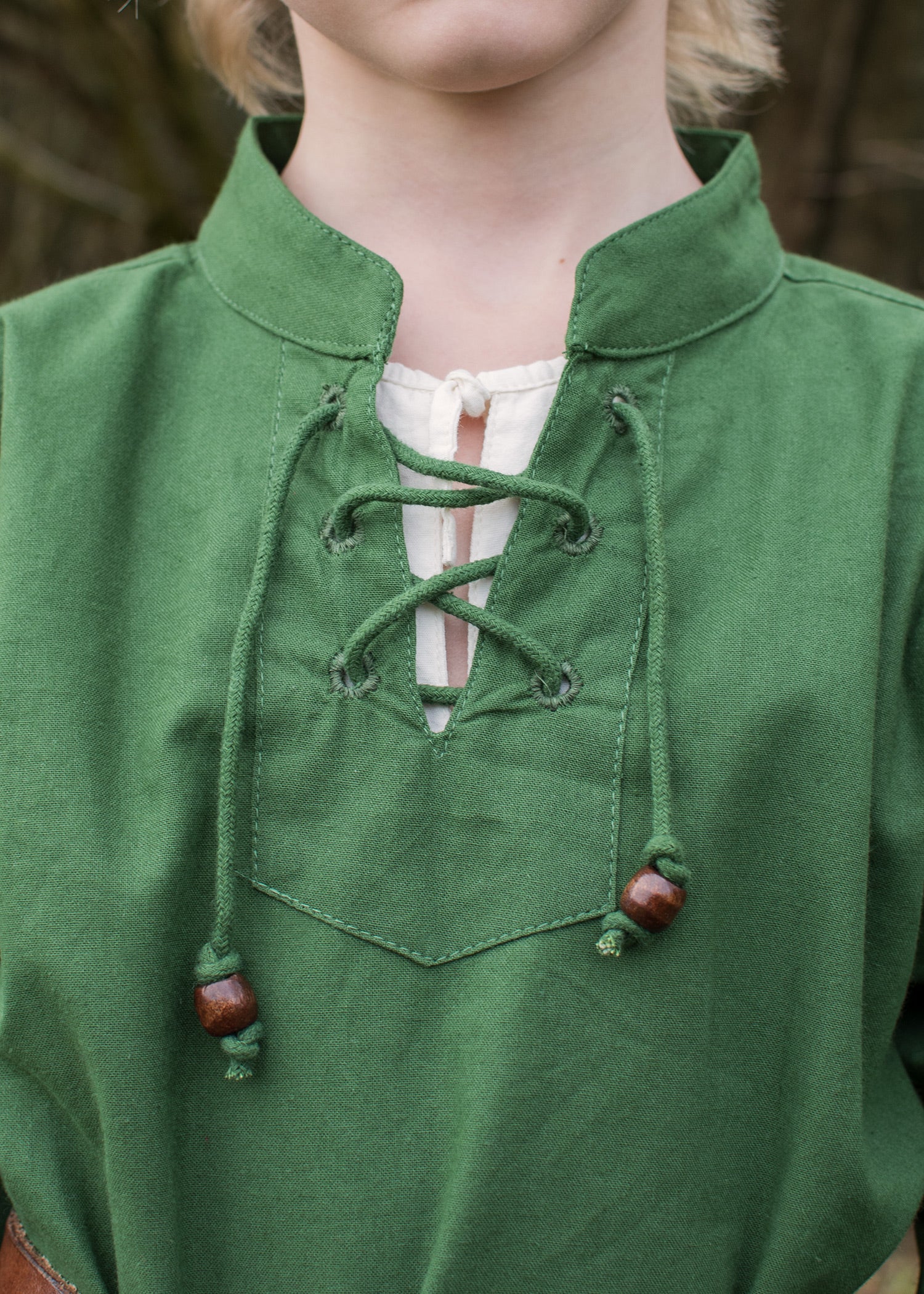 Imagen 3 - Camisa Medieval Infantil Colin, Verde