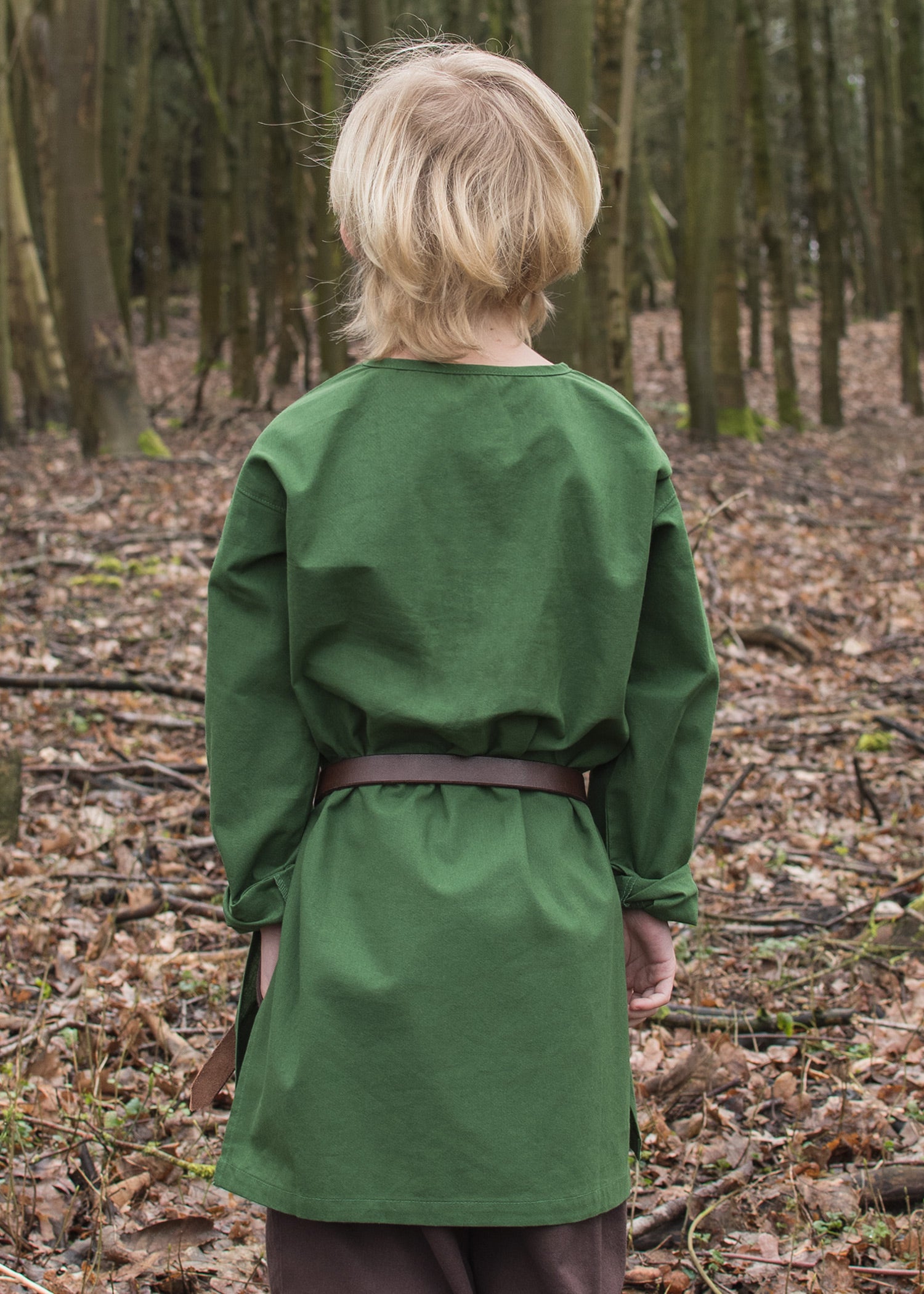 Imagen 3 - Túnica Medieval Infantil Arn, Verde