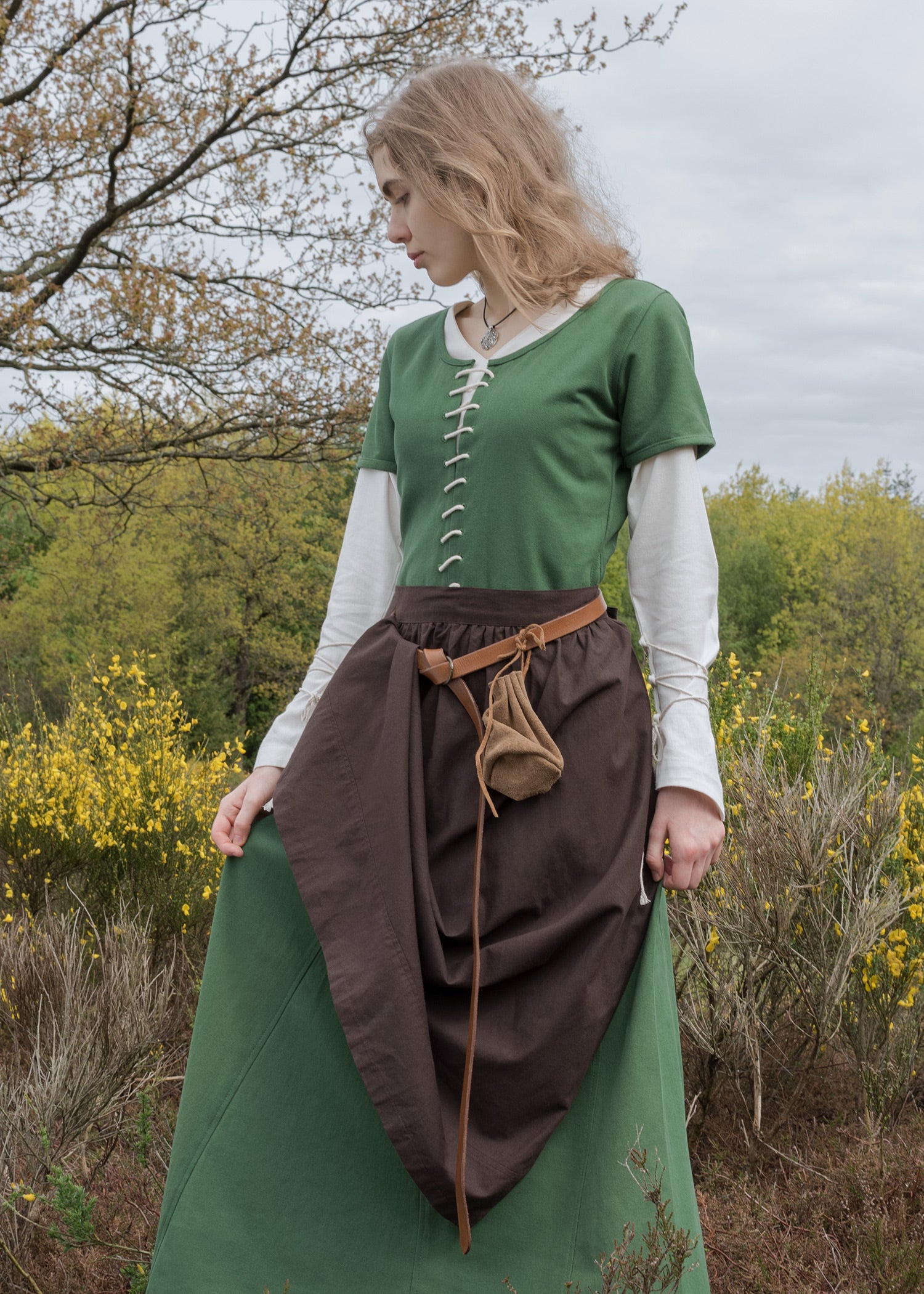 Imagen única de: Delantal Medieval, Marrón