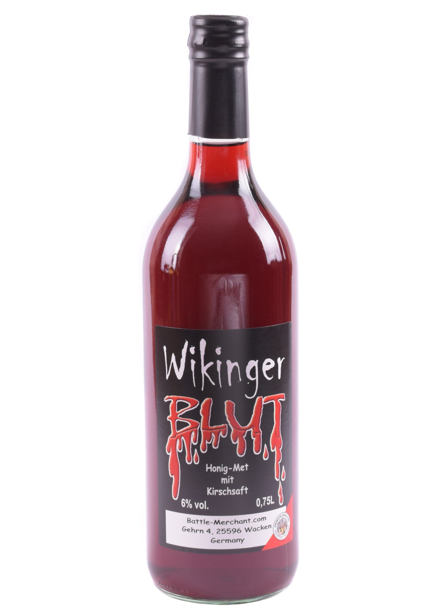 Imagen 3 - Sangre Vikinga, Hidromiel Con Jugo De Cereza, 6% Vol.