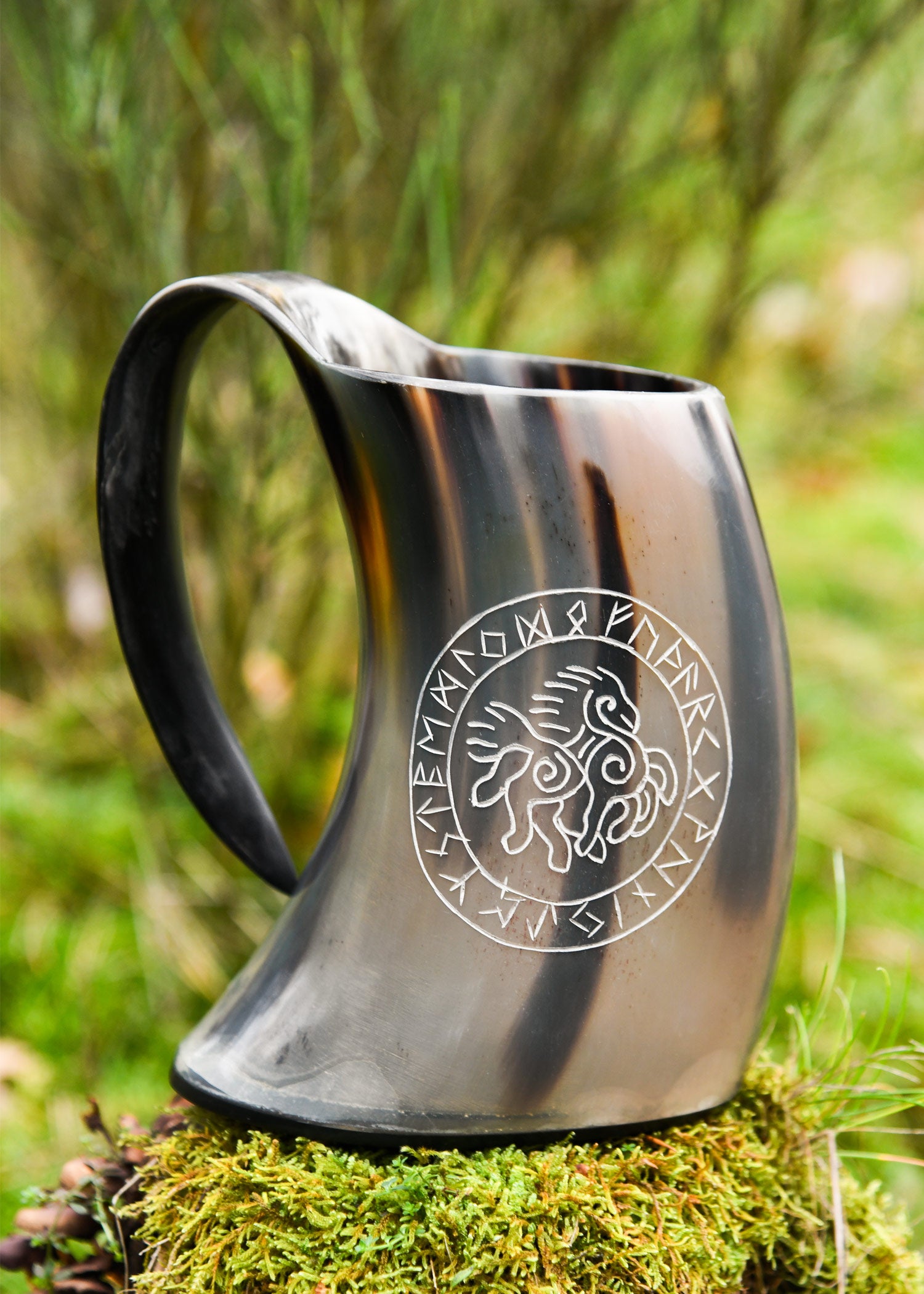 Imagen única de: Jarra De Cerveza De Cuerno - Sleipnir