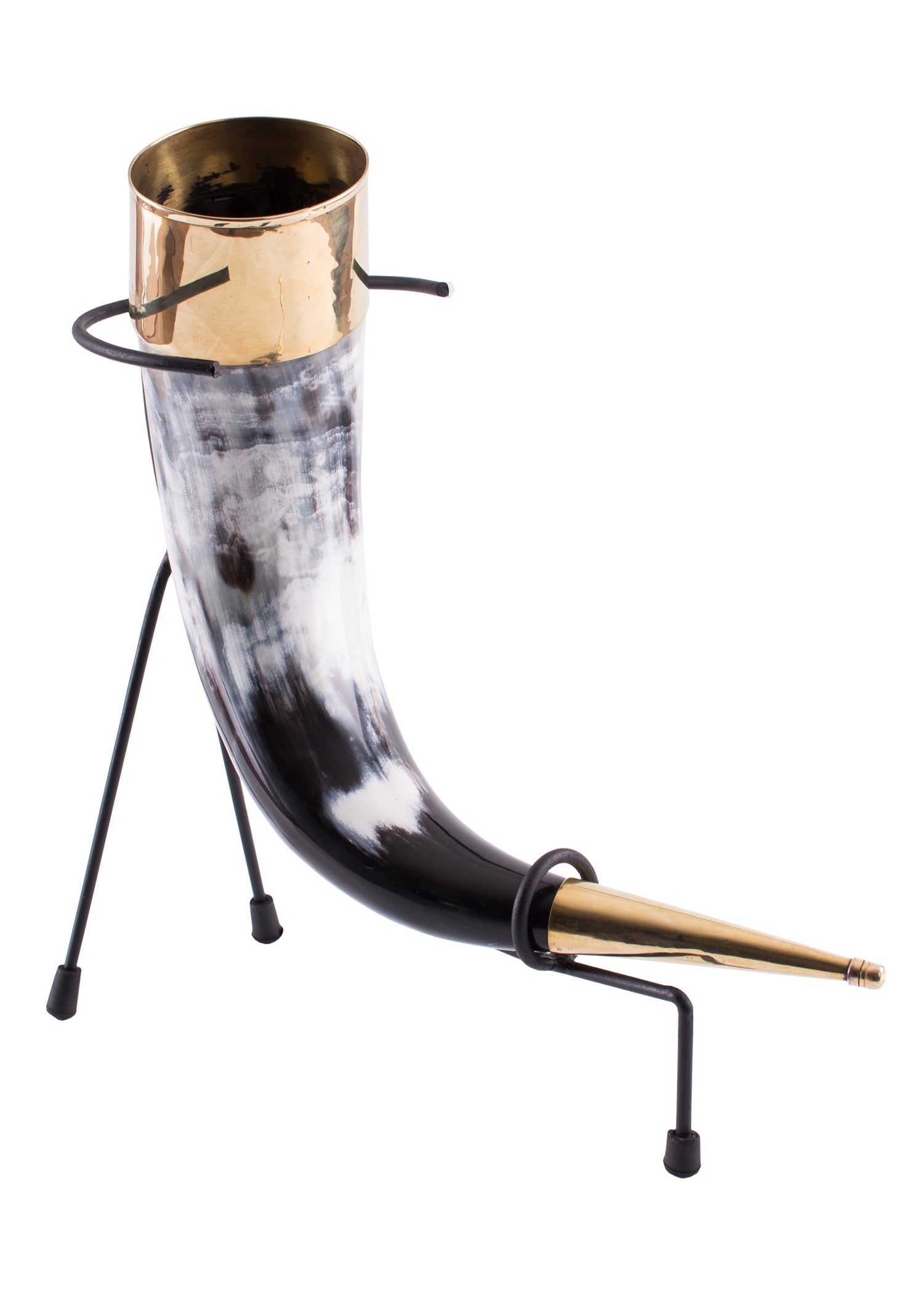 Imagen única de: Cuerno Vikingo Para Beber Con Soporte