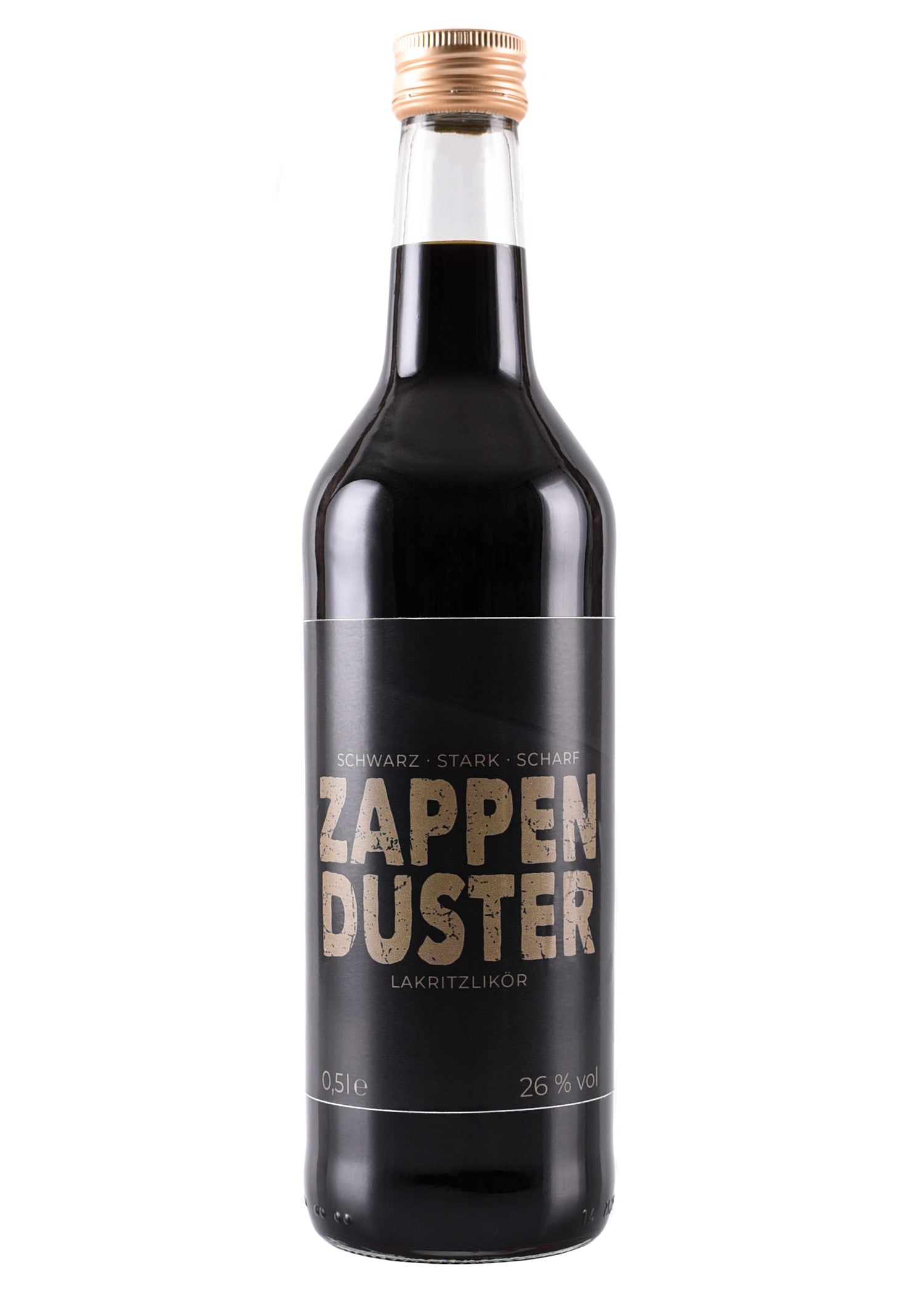 Imagen 1 - Zappenduster, Licor De Regaliz, 26% Vol. Alk., Botella De 0,5 L - Aguardientes Holstein