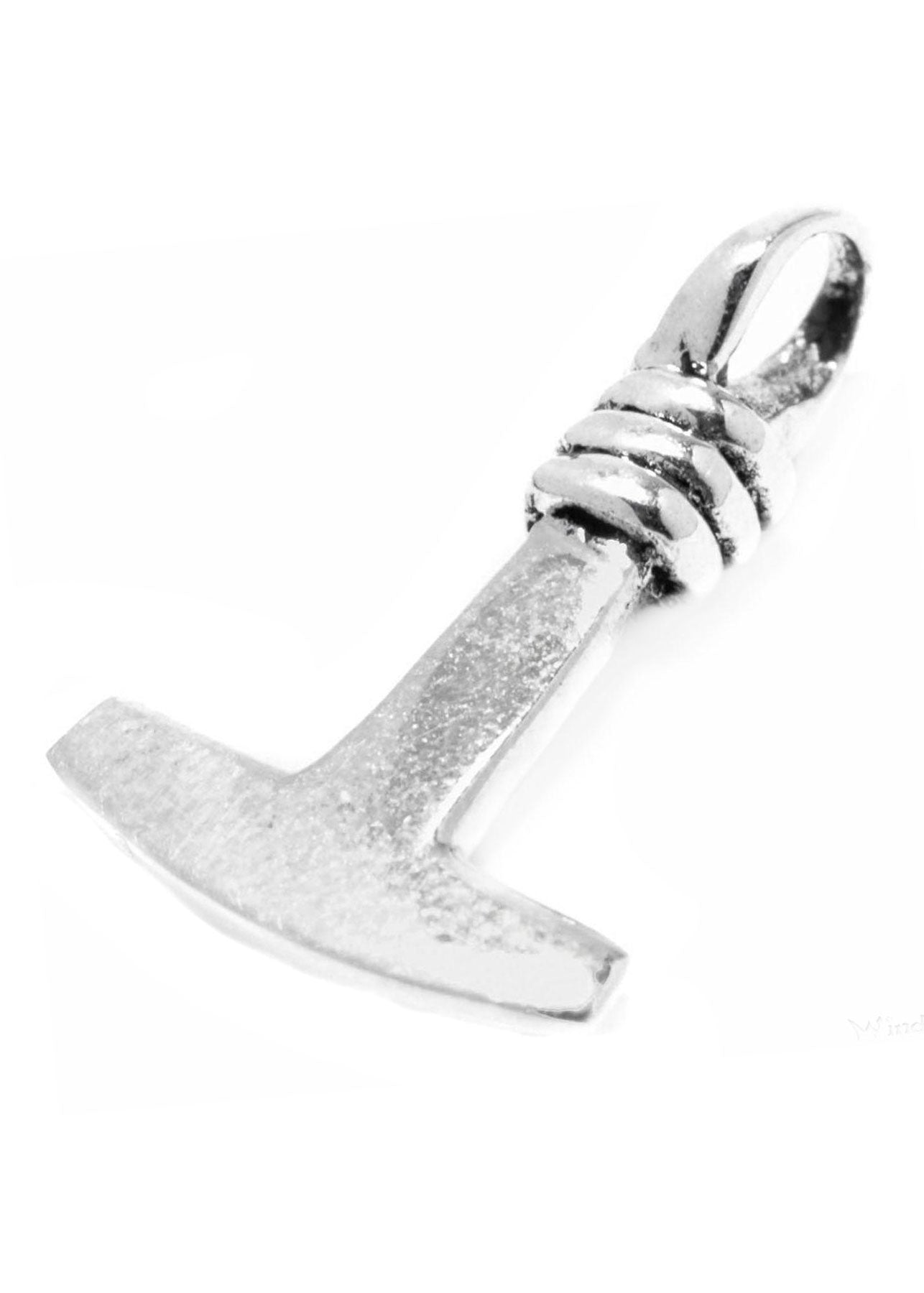 Imagen 1 - Martillo De Thor Pequeño De Plata.