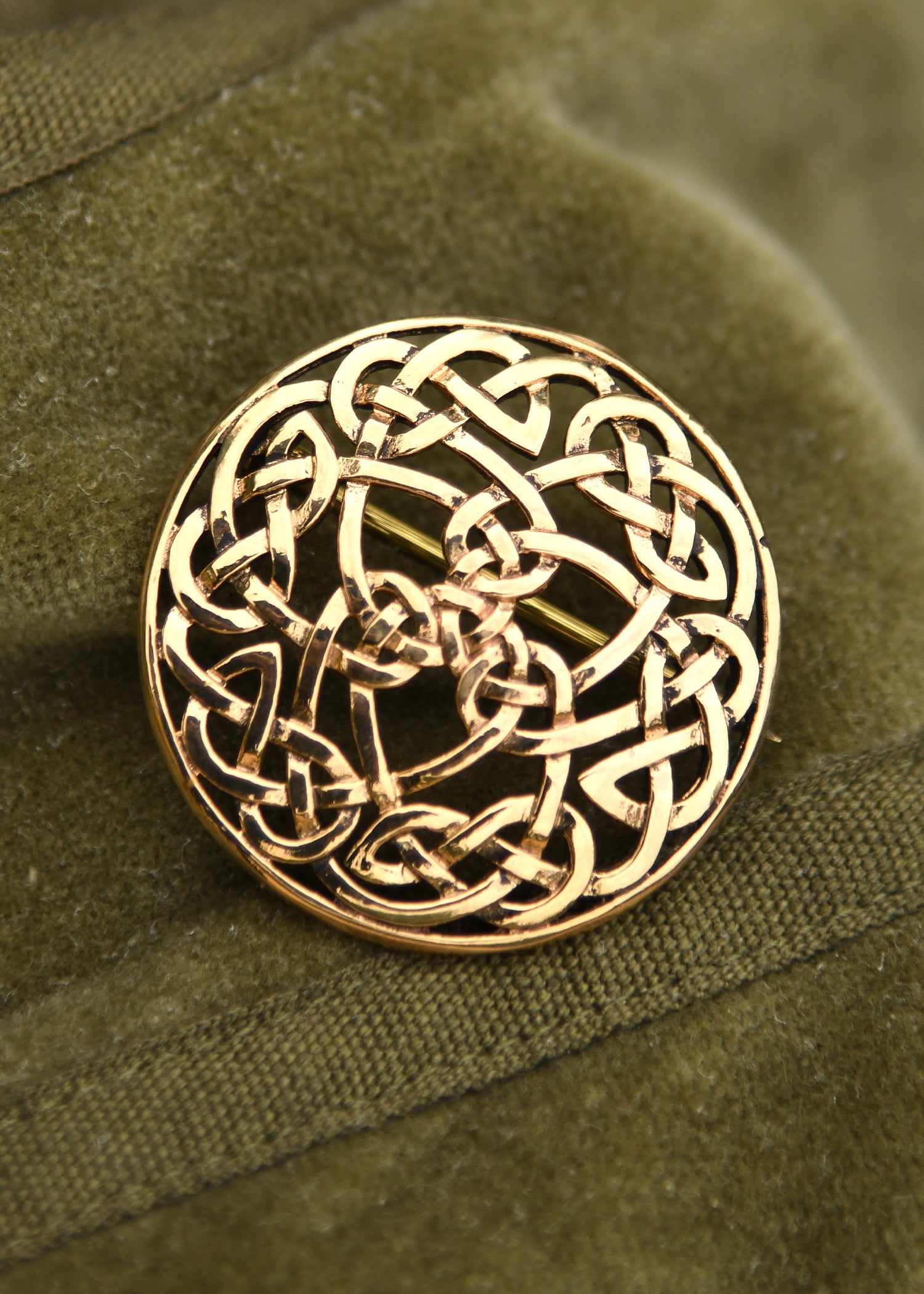 Imagen 6 - Broche Celta De Bronce Infinito