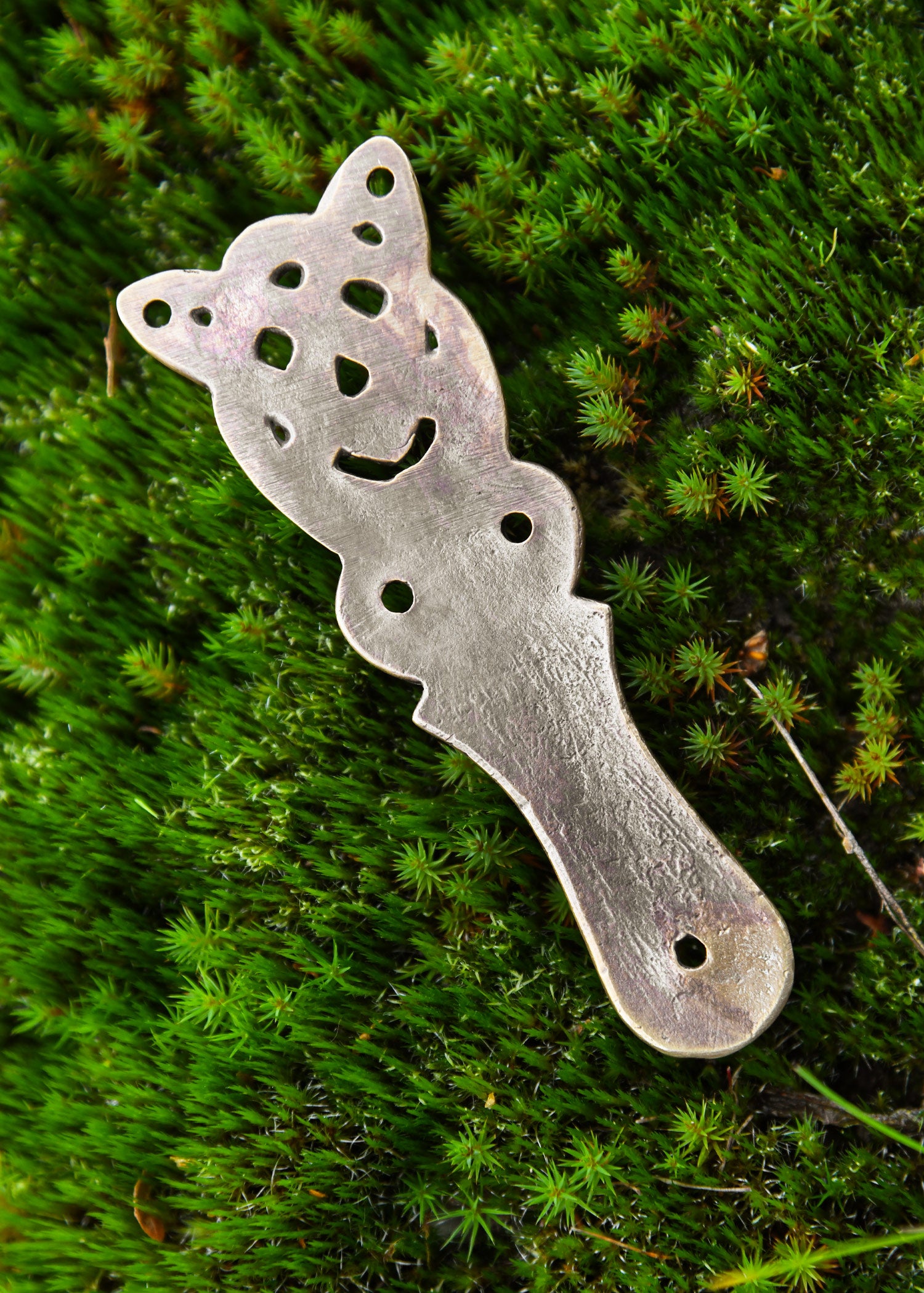 Imagen única de: Pieza Nasal De Latón (Nasal), Dragón Nórdico, Adecuada Para Proyectos De Bricolaje