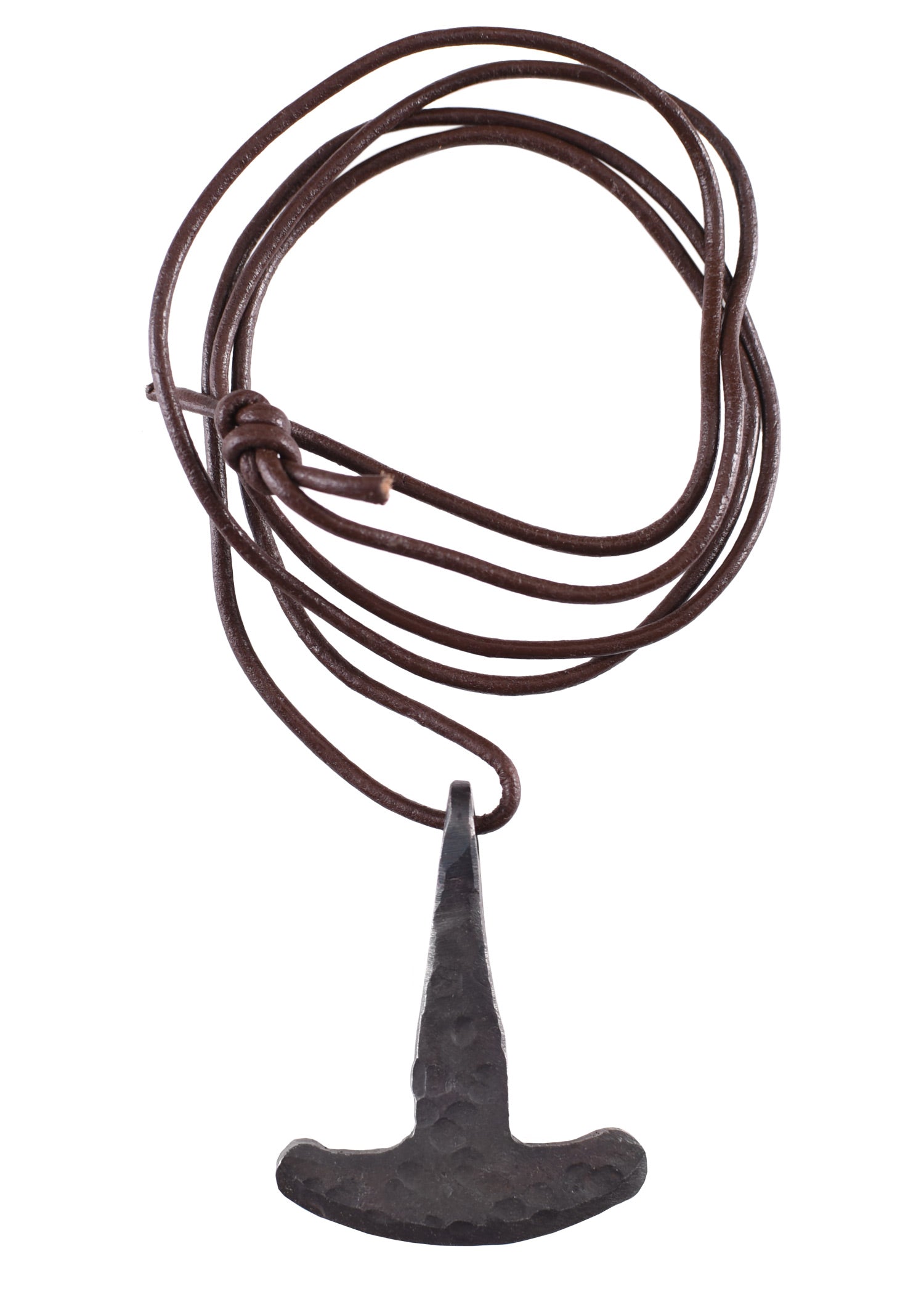 Imagen única de: Colgante Del Martillo De Viking Thor, Forjado A Mano