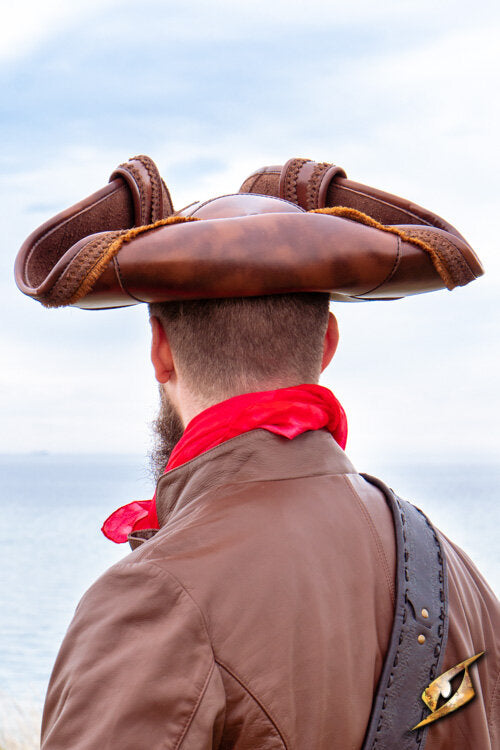 Imagen única de: Sombrero Pirata - Piel Sintética