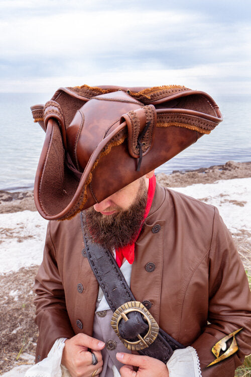 Imagen única de: Sombrero Pirata - Piel Sintética