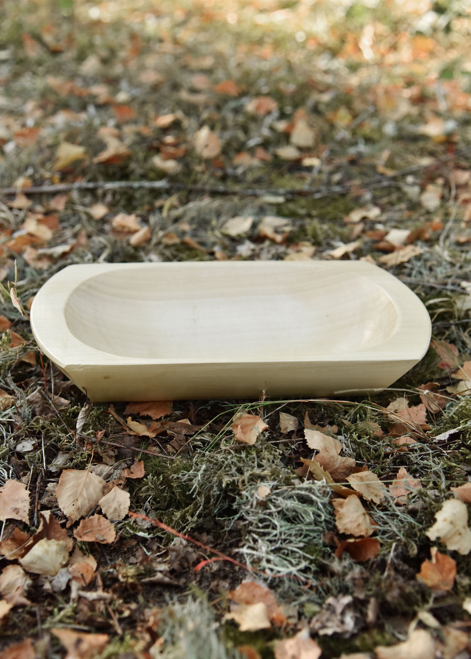 Imagen única de: Comedero De Madera De Tilo, Liso, Sellado, Aprox. 30 X 16 X 6 Cm.