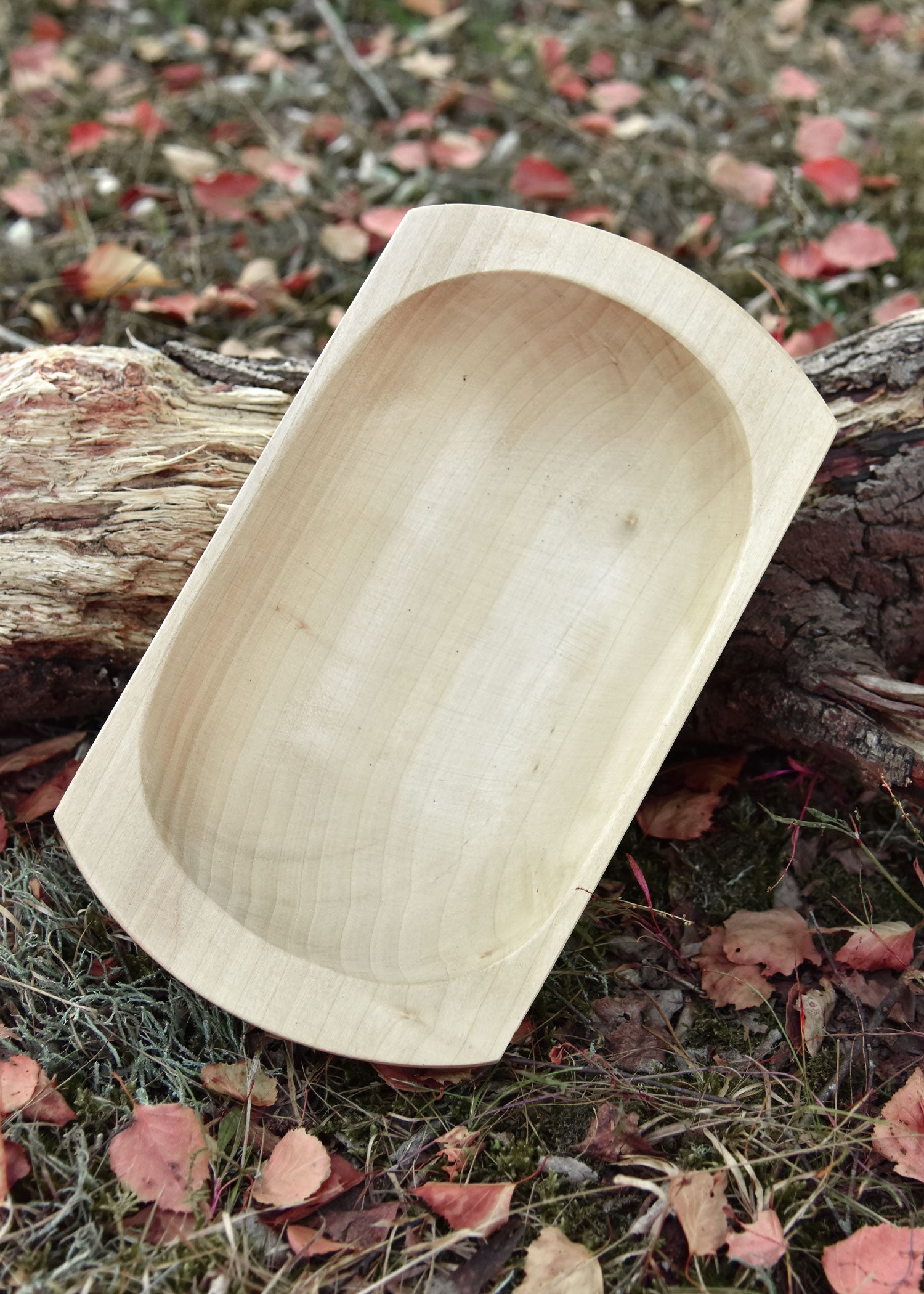 Imagen única de: Comedero De Madera De Tilo, Liso, Sellado, Aprox. 30 X 16 X 6 Cm.